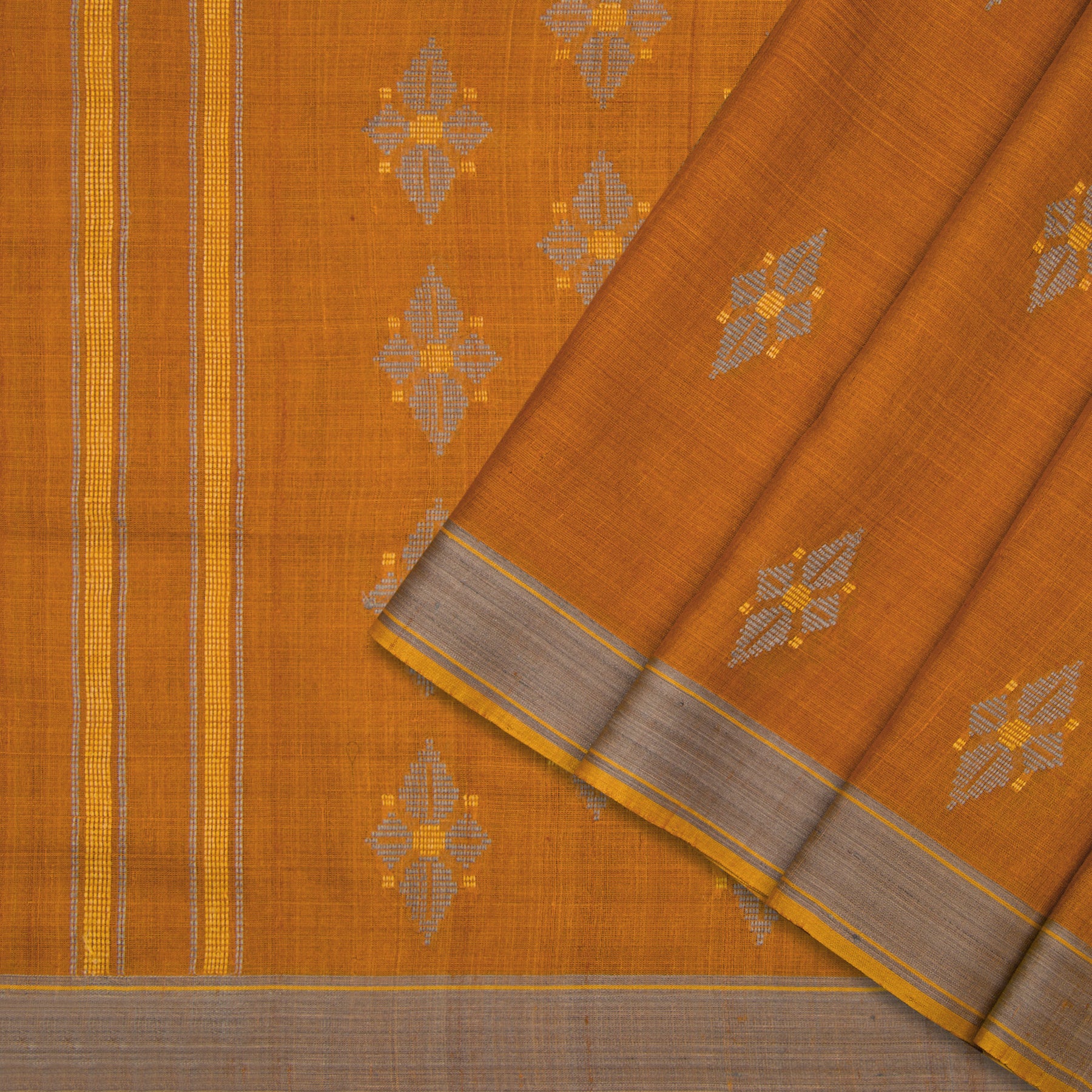 Pradeep Pillai Tussore Sari 23-008-HS002-00391 - Cover View