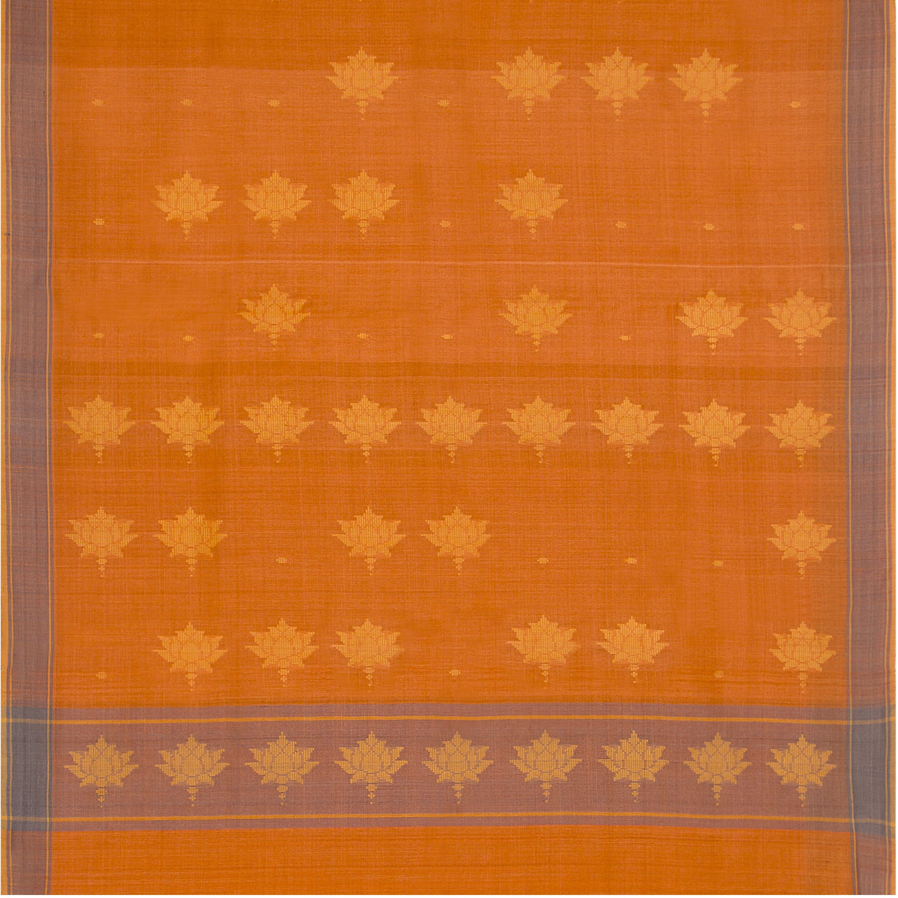 Pradeep Pillai Tussore Silk Sari 23-008-HS002-00612 - Full View
