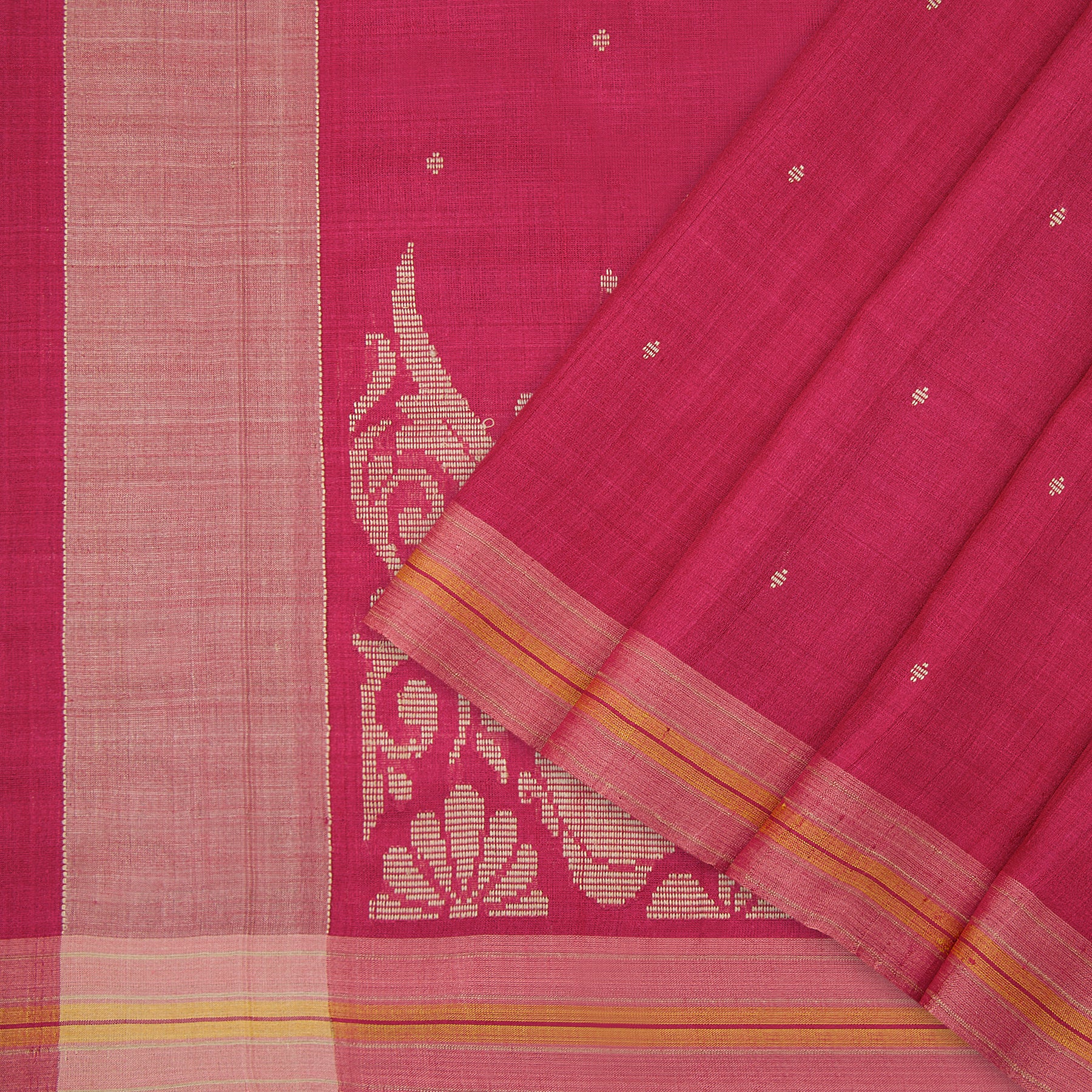 Pradeep Pillai Tussore Silk Sari 23-008-HS002-00827 - Cover View