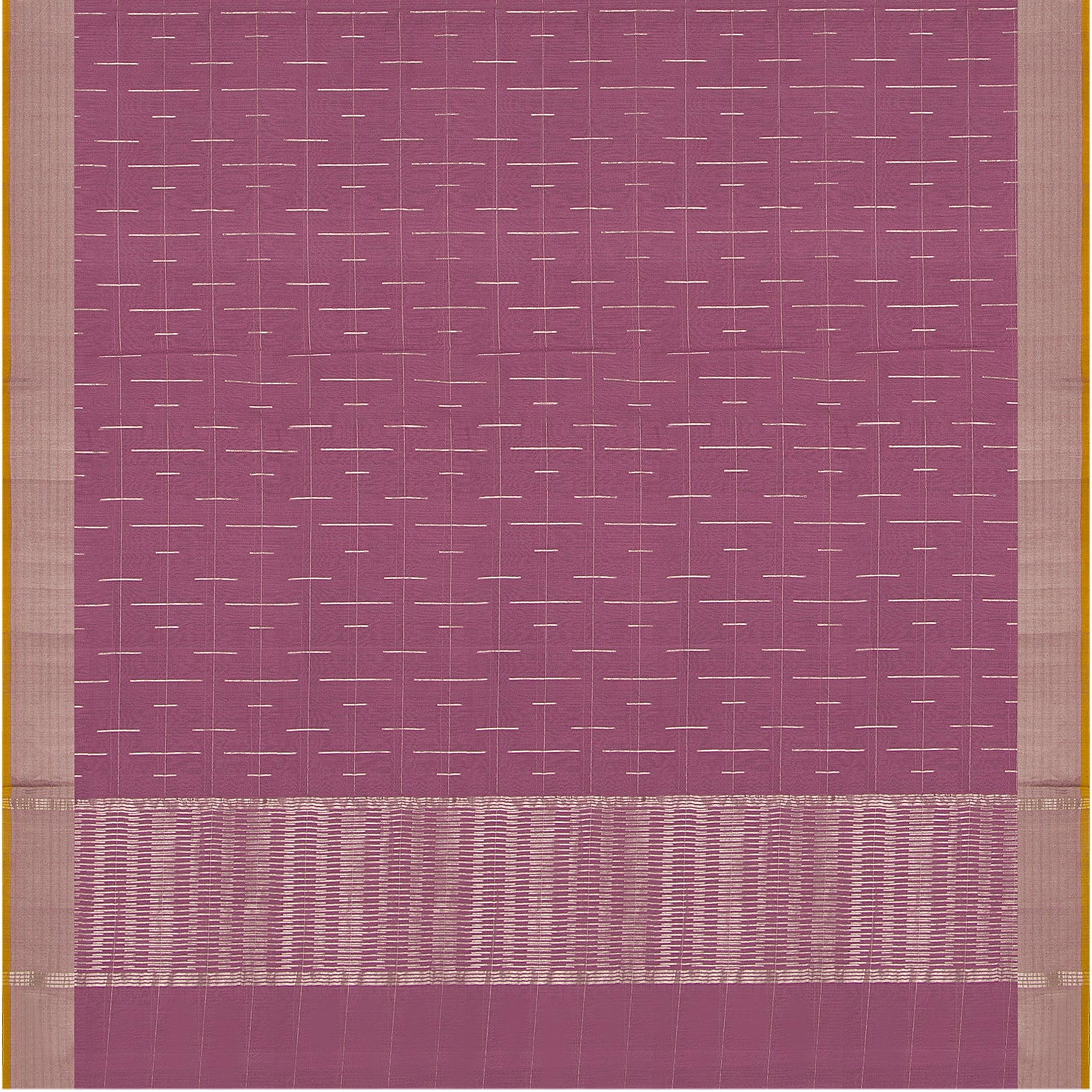 Pradeep Pillai Chanderi Silk/Cotton Sari 23-008-HS005-00280 - Full View