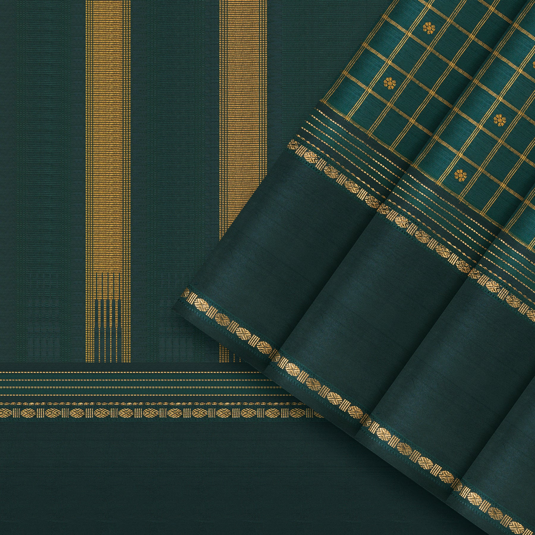 Kanakavalli Kanjivaram Silk Sari 23-040-HS001-00848 - Cover View