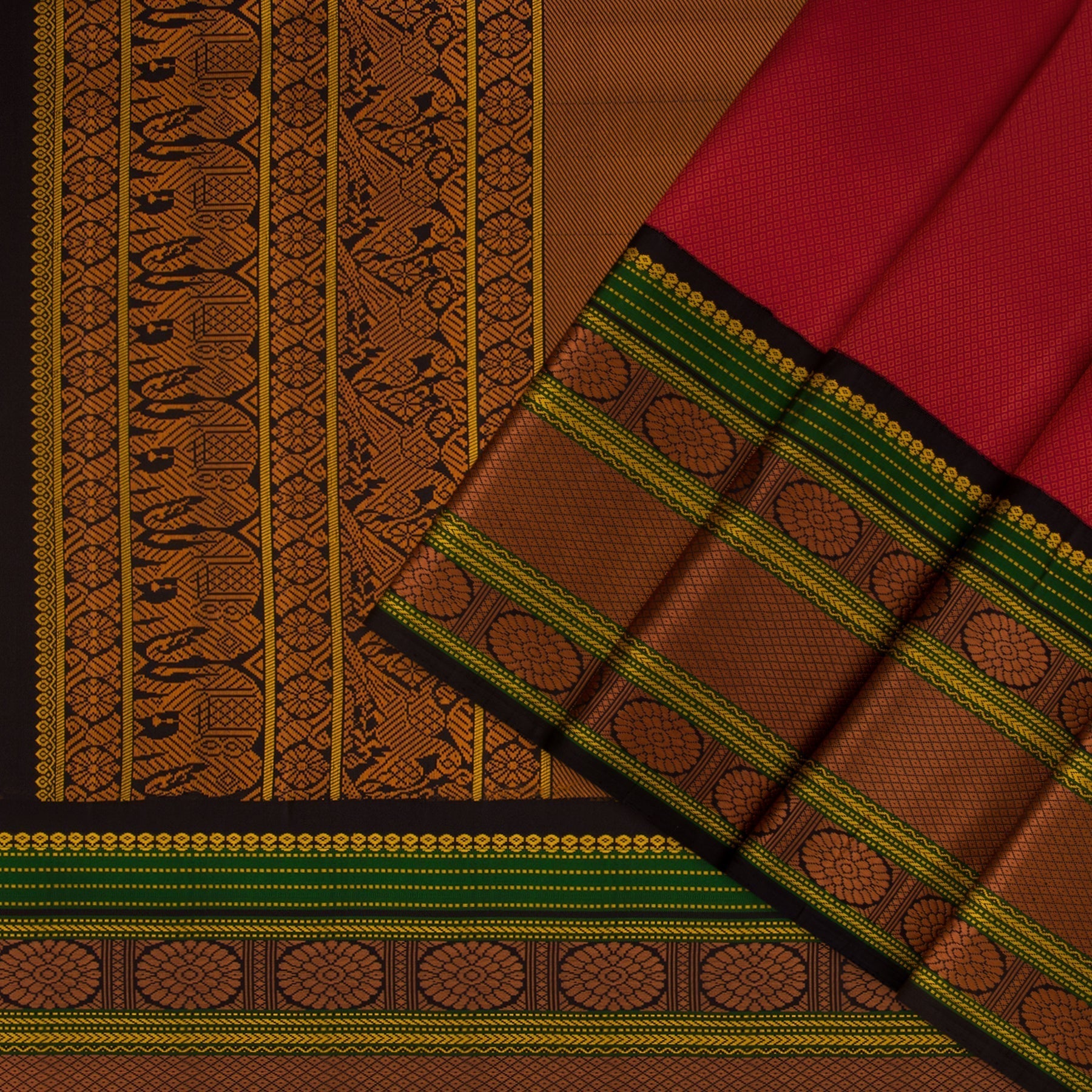 Kanakavalli Kanjivaram Silk Sari 23-040-HS001-00892 - Cover View