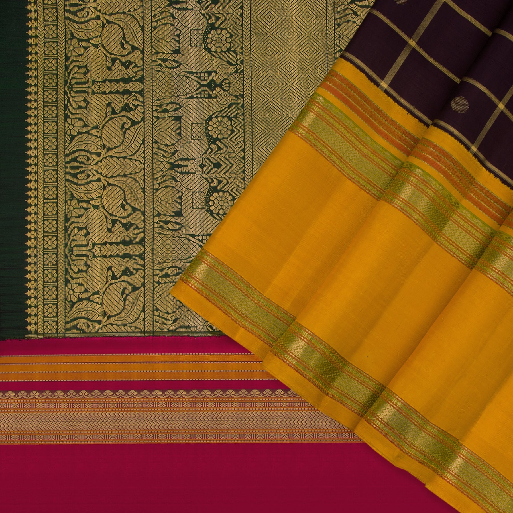 Kanakavalli Kanjivaram Silk Sari 23-040-HS001-00901 - Cover View
