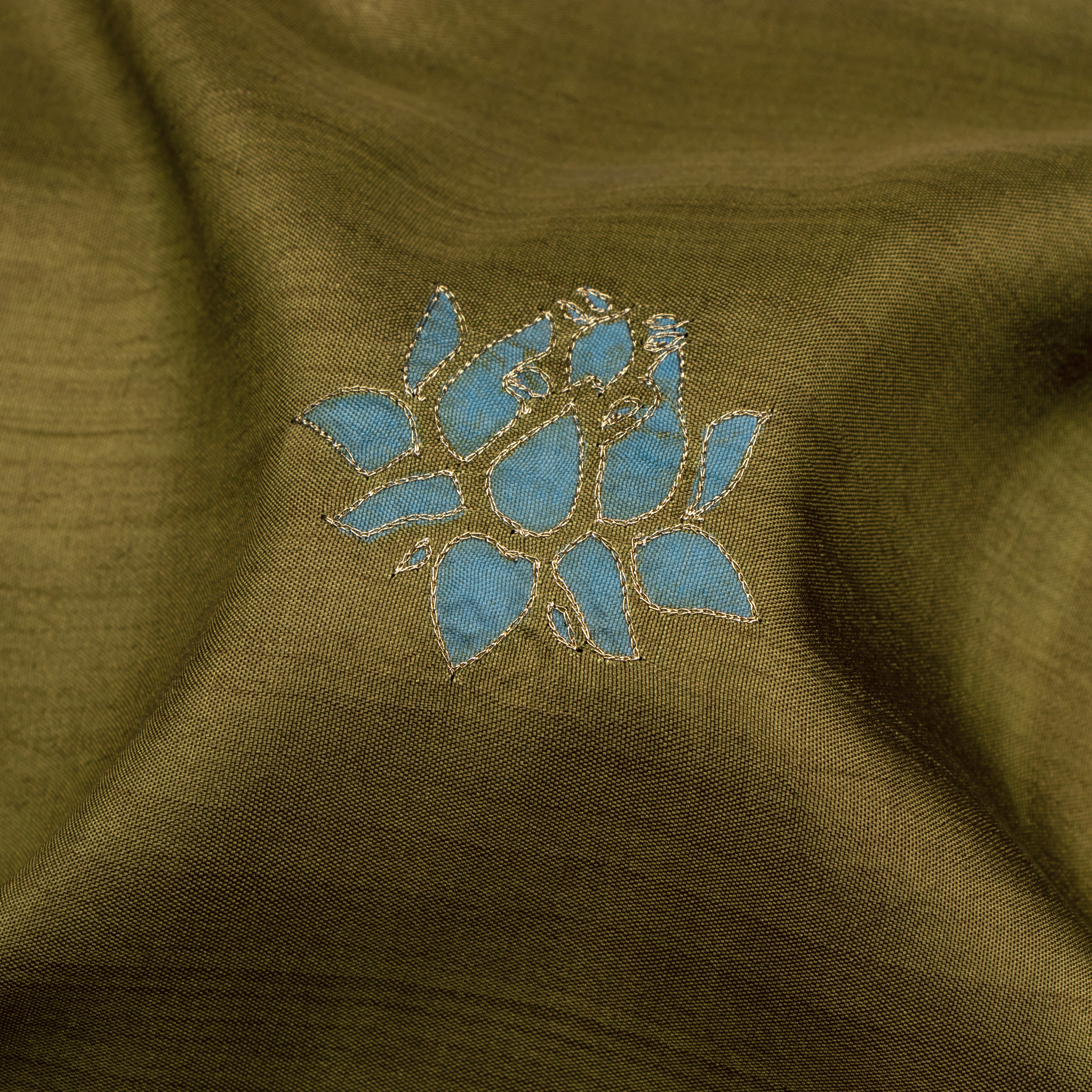 Kanakavalli Kanjivaram Silk Sari 23-040-HS001-01588 - Fabric View