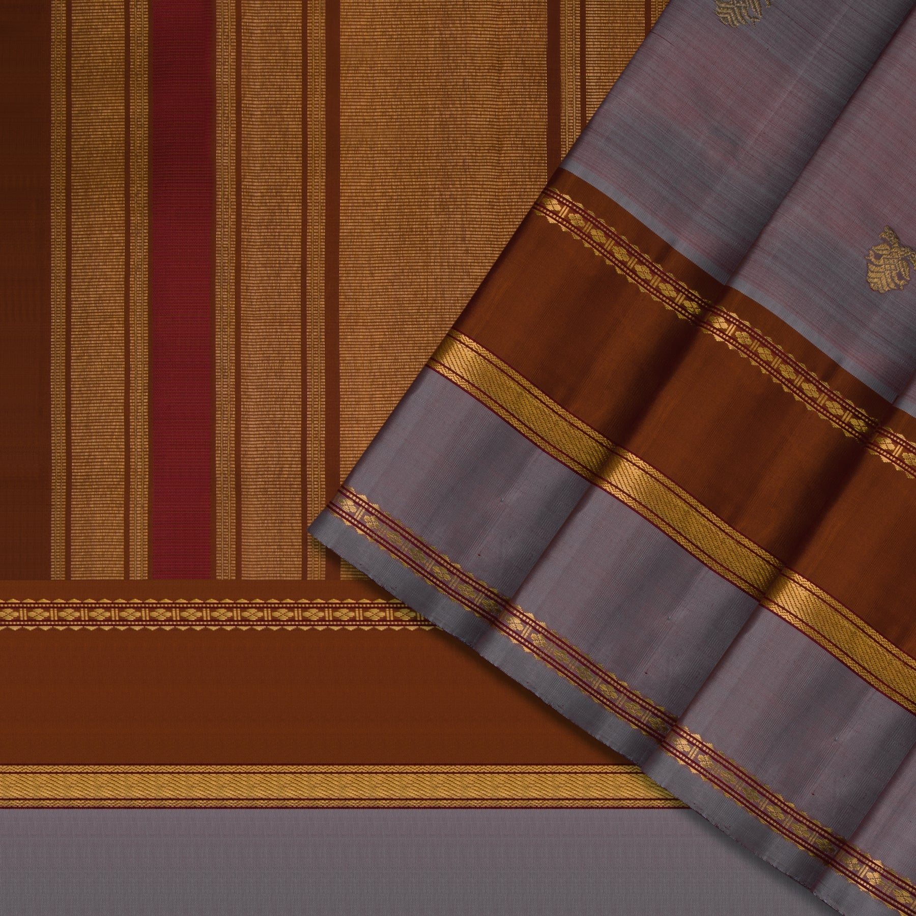 Kanakavalli Kanjivaram Silk Sari 23-040-HS001-03228 - Cover View