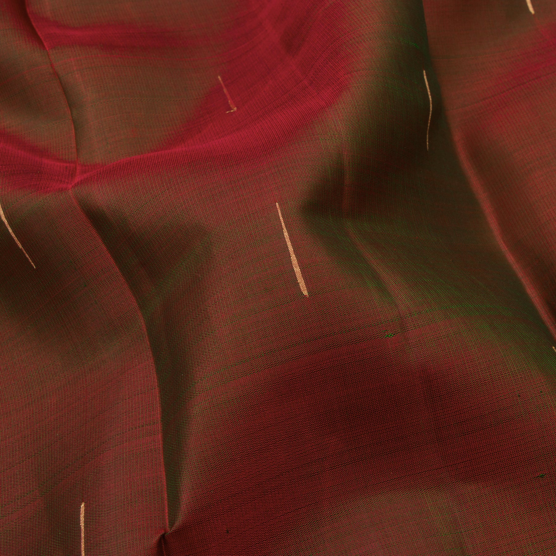 Kanakavalli Kanjivaram Silk Sari 23-040-HS001-03354 - Fabric View