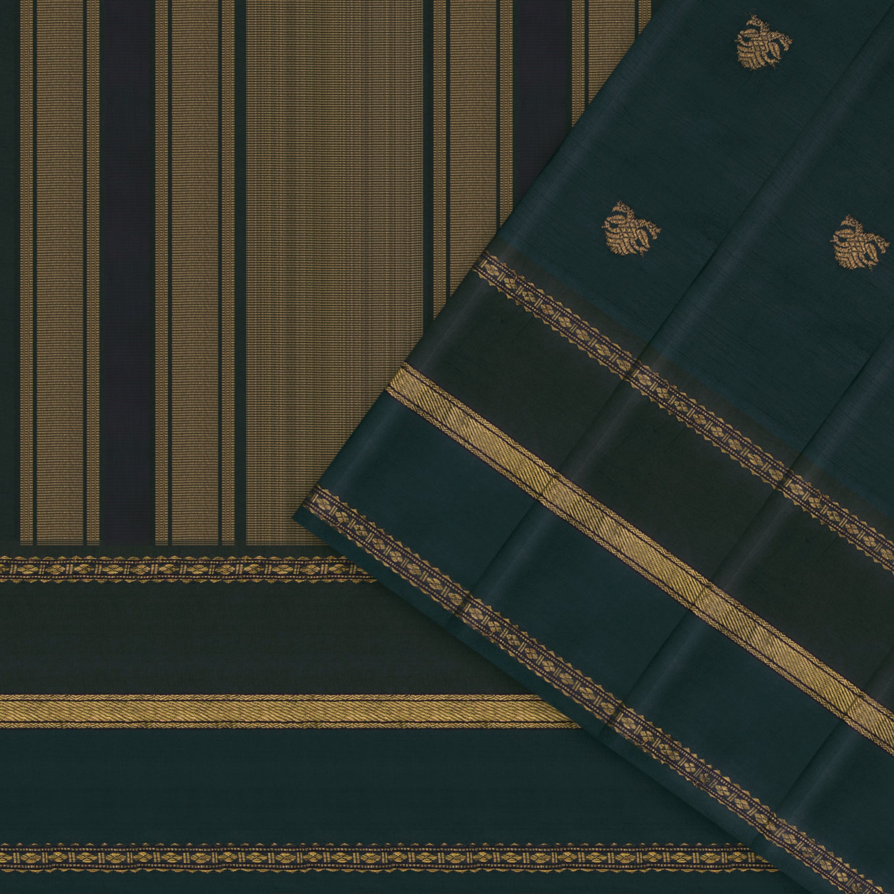 Kanakavalli Kanjivaram Silk Sari 23-040-HS001-03358 - Cover View