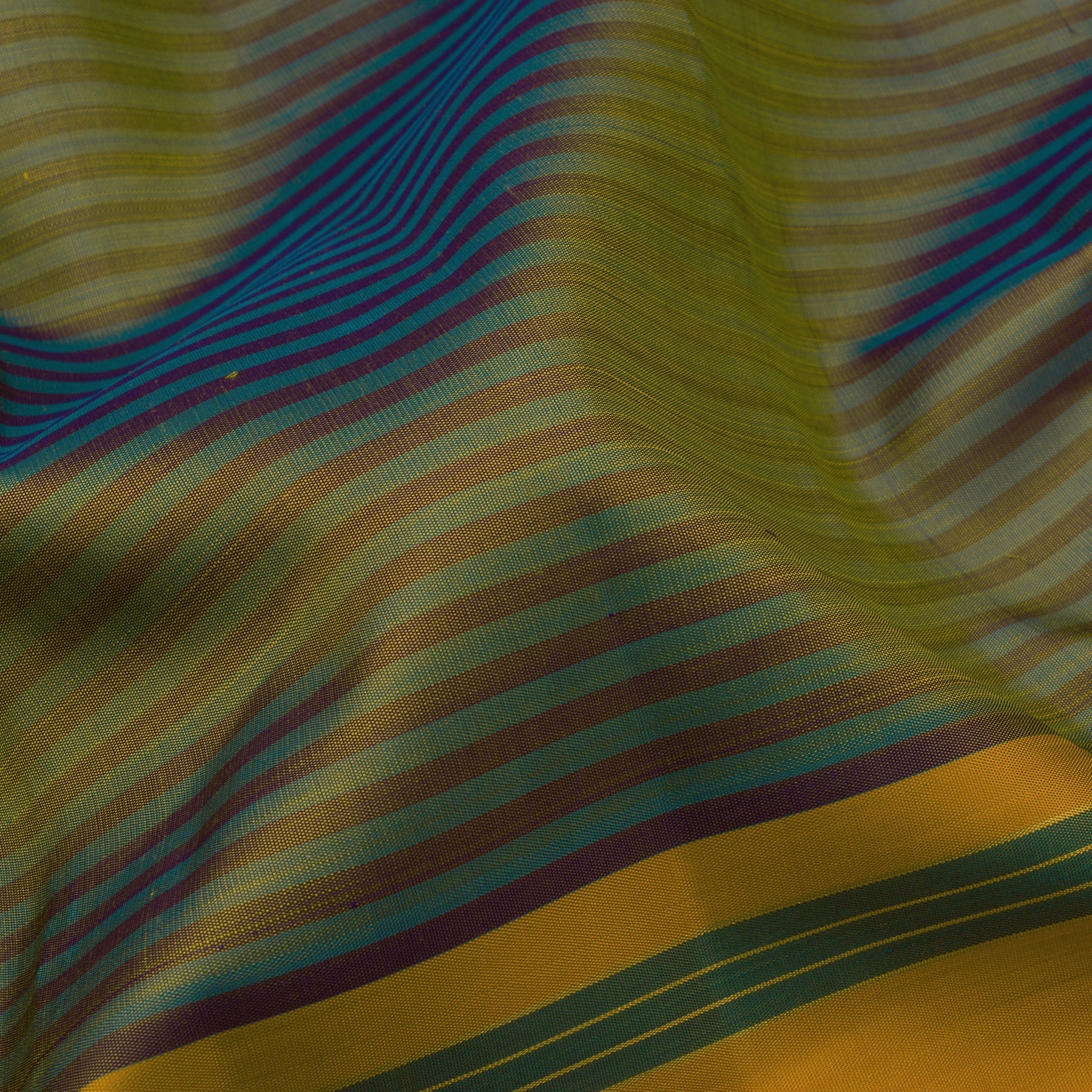 Kanakavalli Kanjivaram Silk Sari 23-040-HS001-03387 - Fabric View