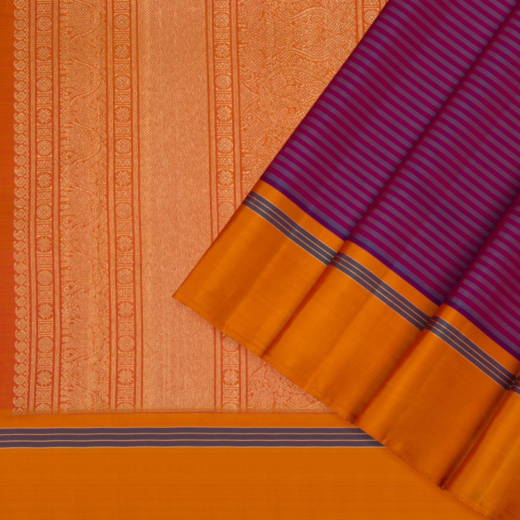 Kanakavalli Kanjivaram Silk Sari 23-040-HS001-04581 - Cover View