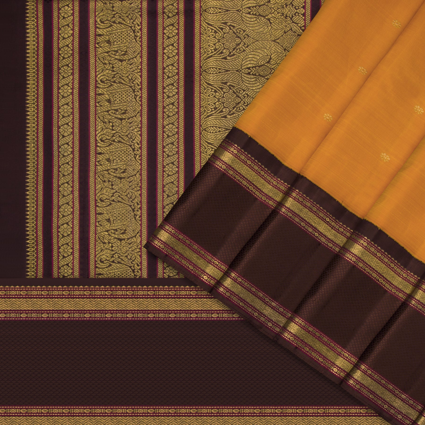 Kanakavalli Kanjivaram Silk Sari 23-040-HS001-06262 - Cover View