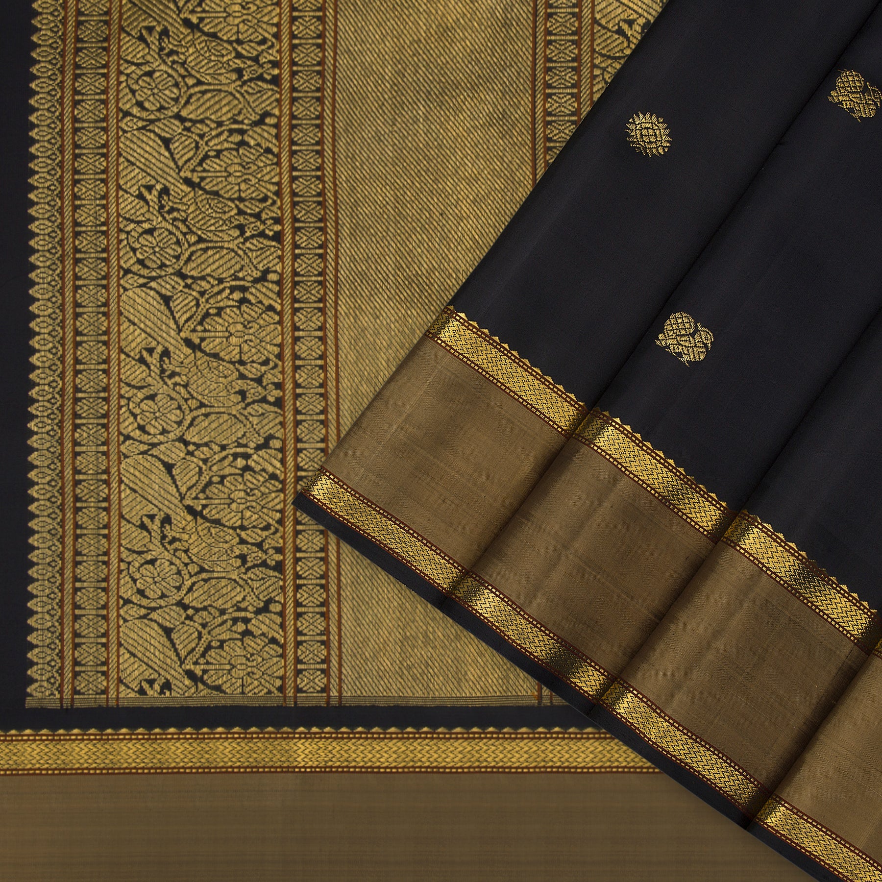 Kanakavalli Kanjivaram Silk Sari 23-040-HS001-06287 - Cover View