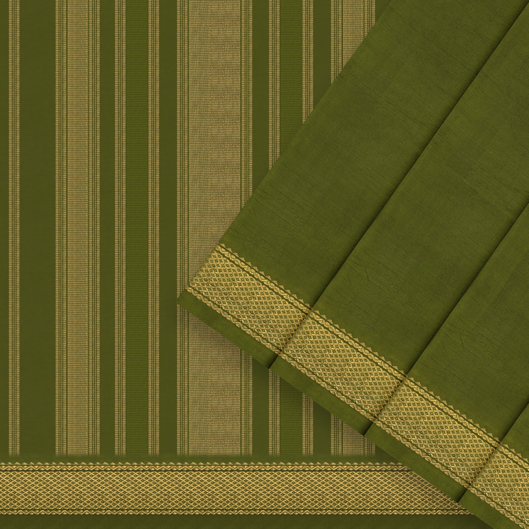 Kanakavalli Kanjivaram Silk Sari 23-040-HS001-09262 - Cover View