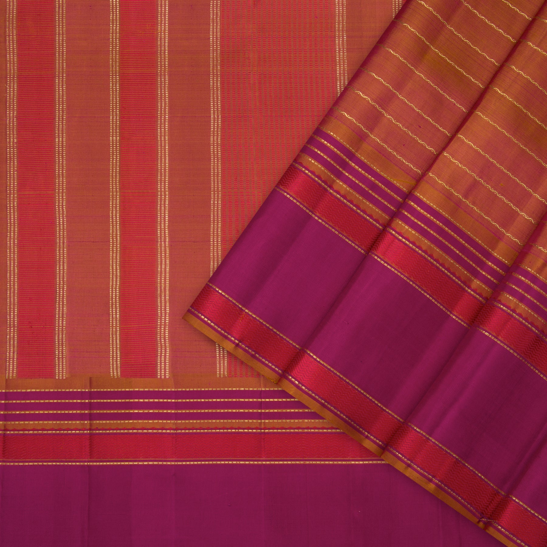 Kanakavalli Kanjivaram Silk Sari 23-040-HS001-09279 - Cover View