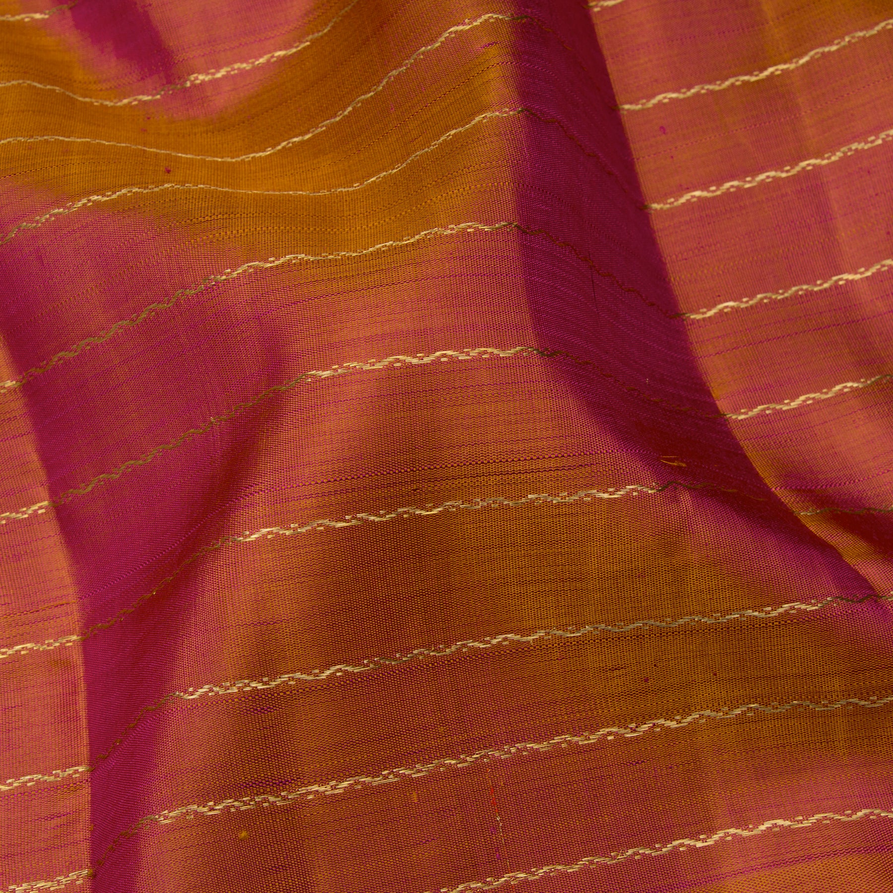 Kanakavalli Kanjivaram Silk Sari 23-040-HS001-09279 - Fabric View