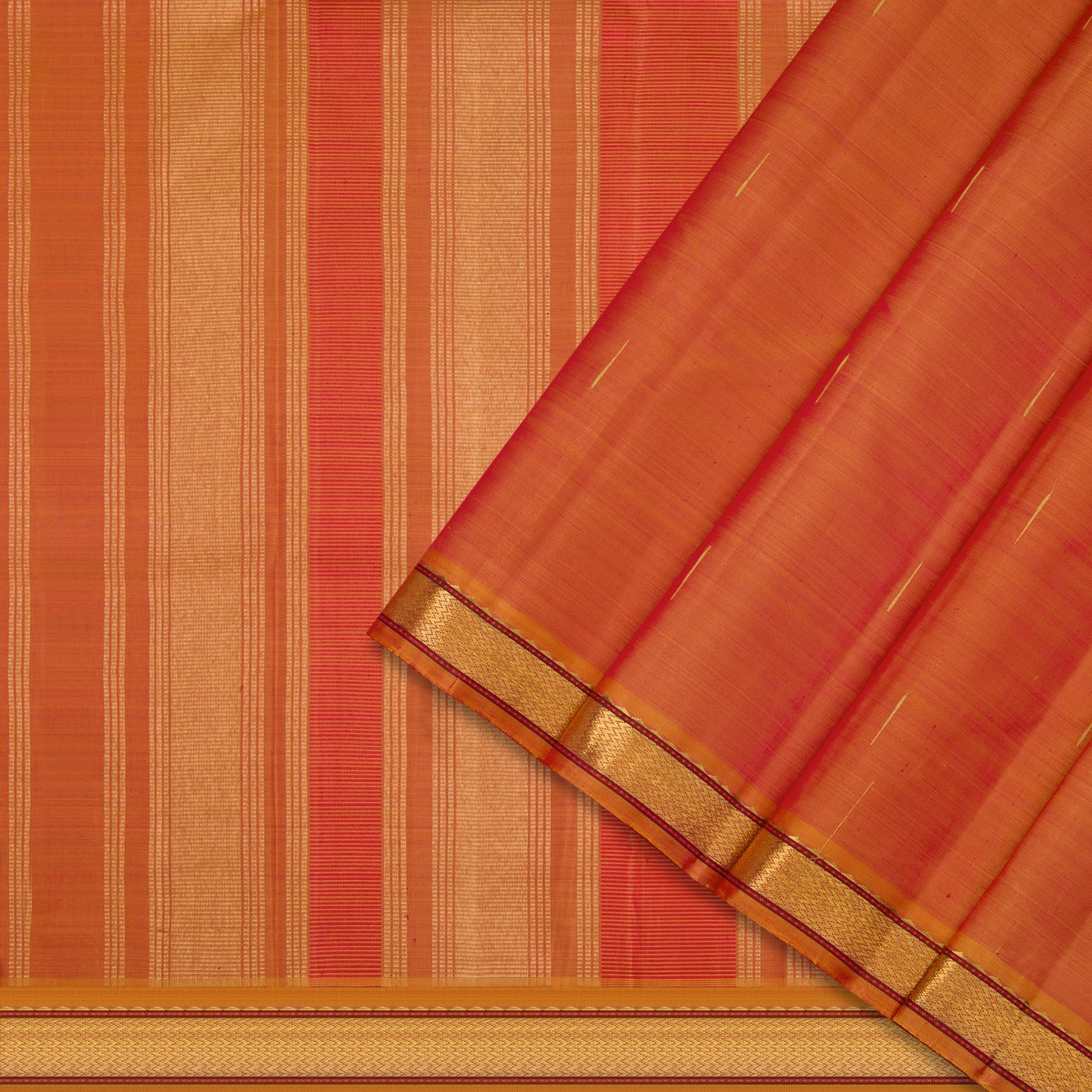 Kanakavalli Kanjivaram Silk Sari 23-040-HS001-09284 - Cover View