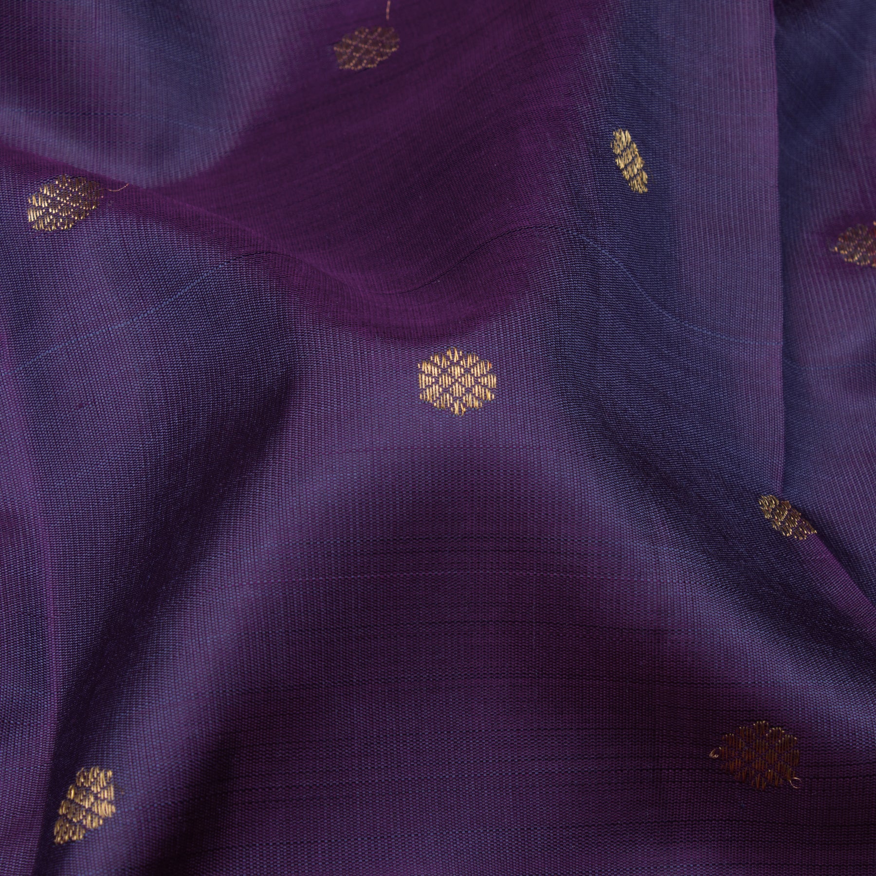 Kanakavalli Kanjivaram Silk Sari 23-040-HS001-09287 - Fabric View