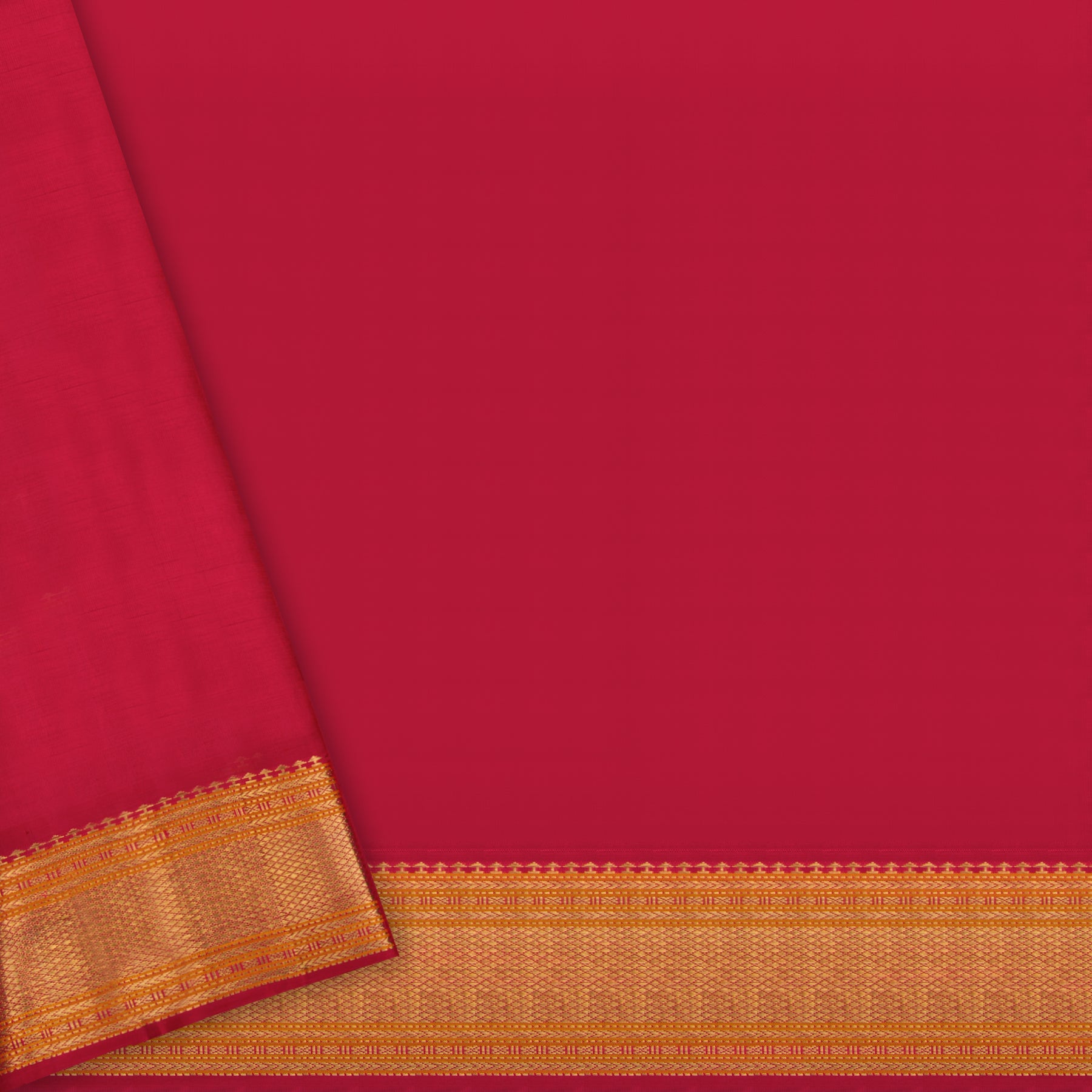 Kanakavalli Kanjivaram Silk Sari 23-040-HS001-09287 - Blouse View