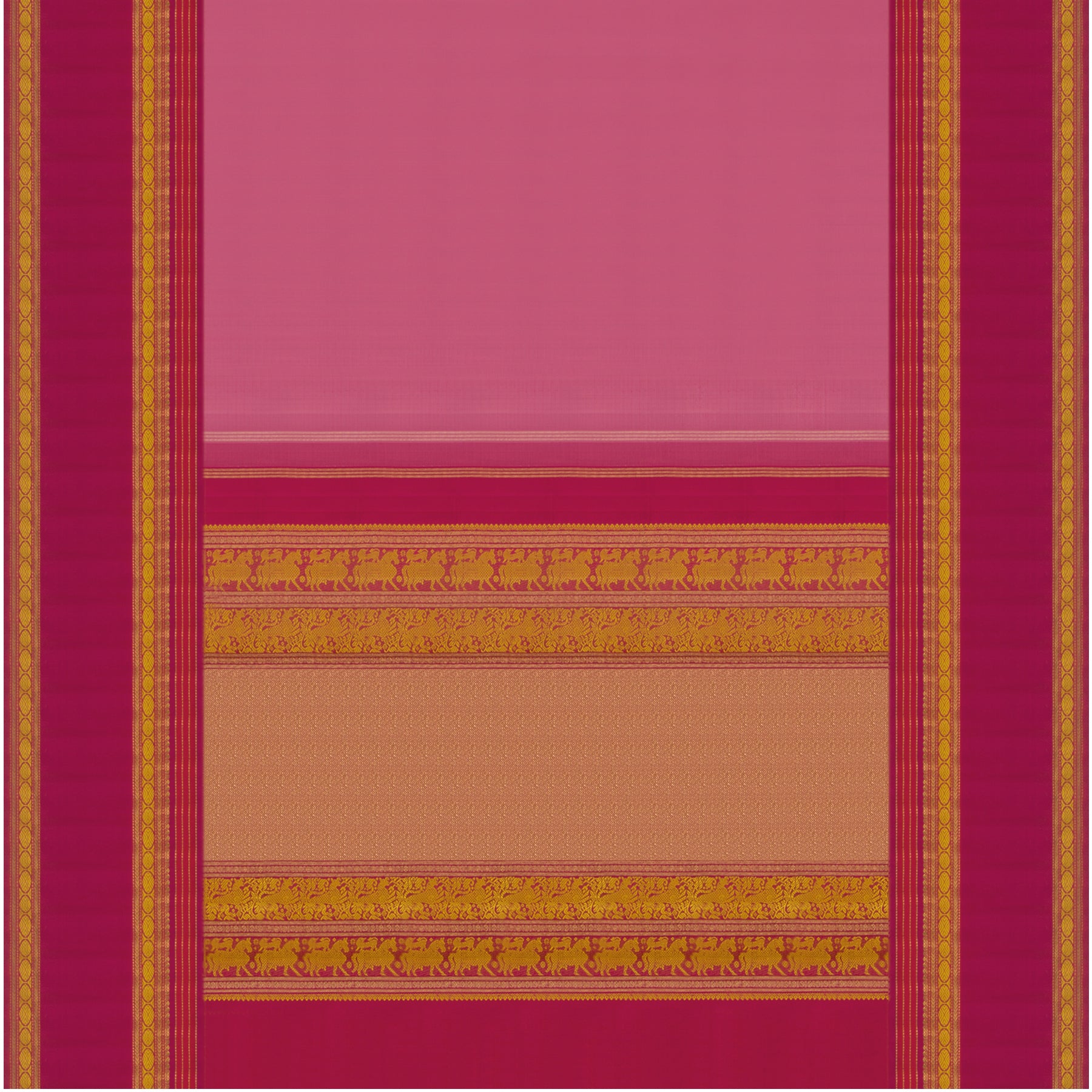 Kanakavalli Kanjivaram Silk Sari 23-040-HS001-09335 - Full View