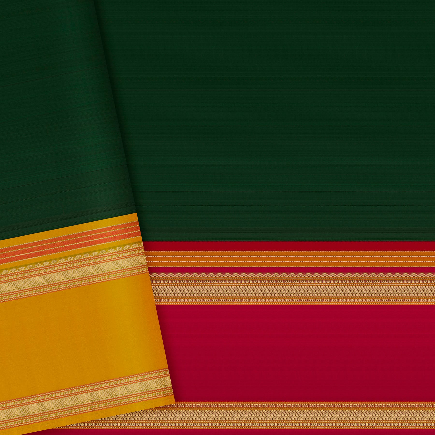 Kanakavalli Kanjivaram Silk Sari 23-040-HS001-09338 - Blouse View