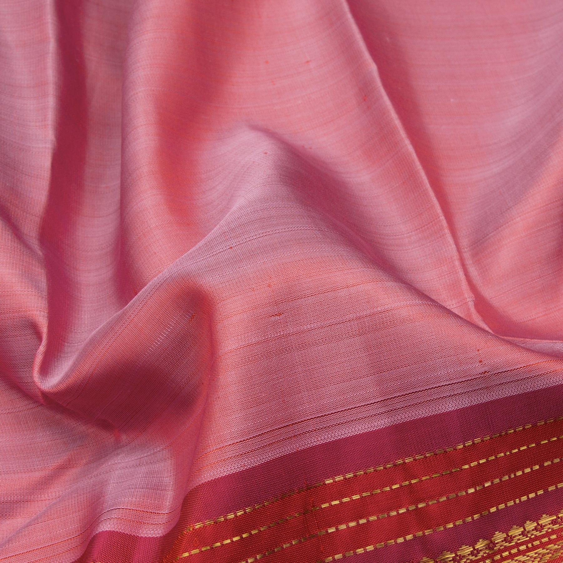 Kanakavalli Kanjivaram Silk Sari 23-040-HS001-10318 - Fabric View