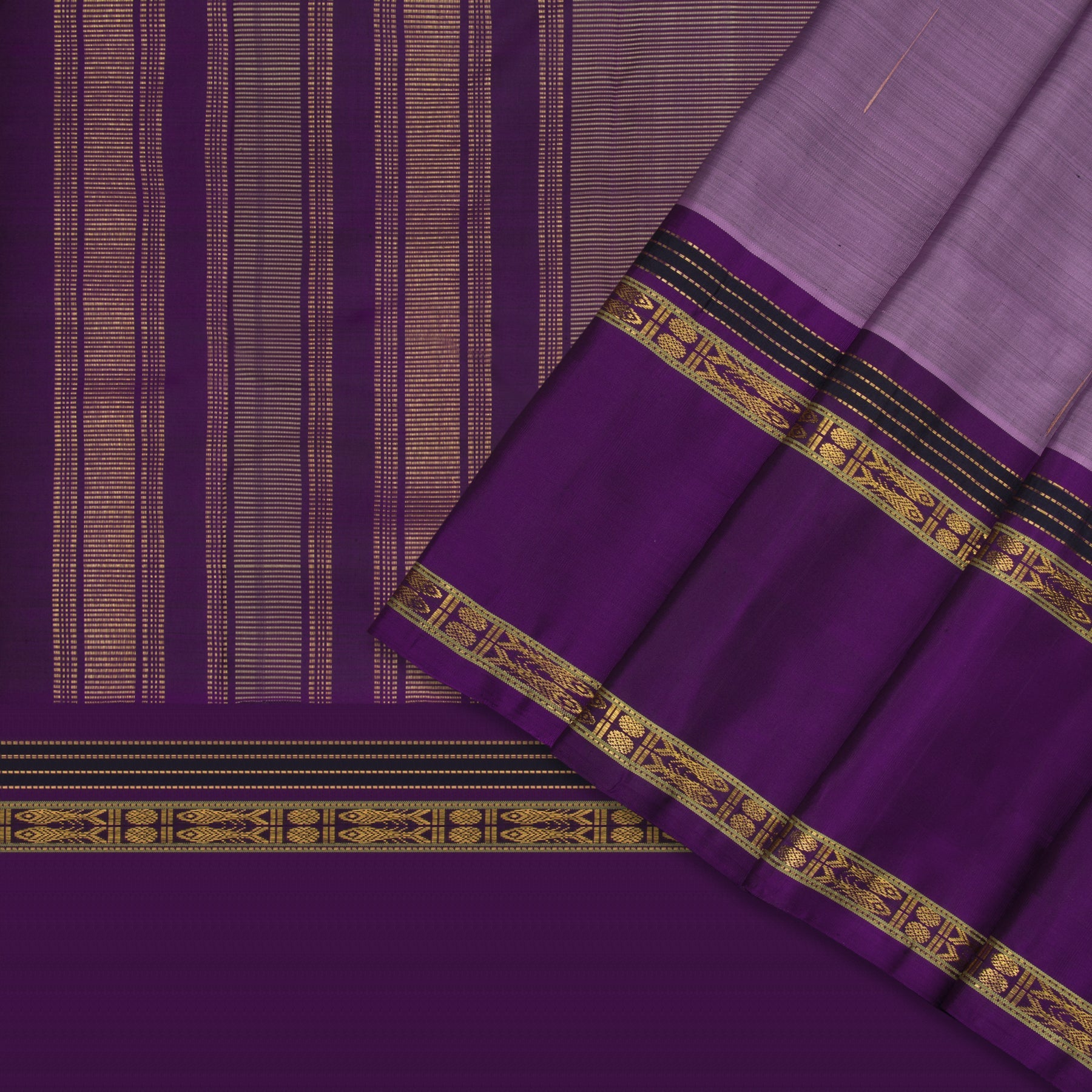 Kanakavalli Kanjivaram Silk Sari 23-040-HS001-10323 - Cover View