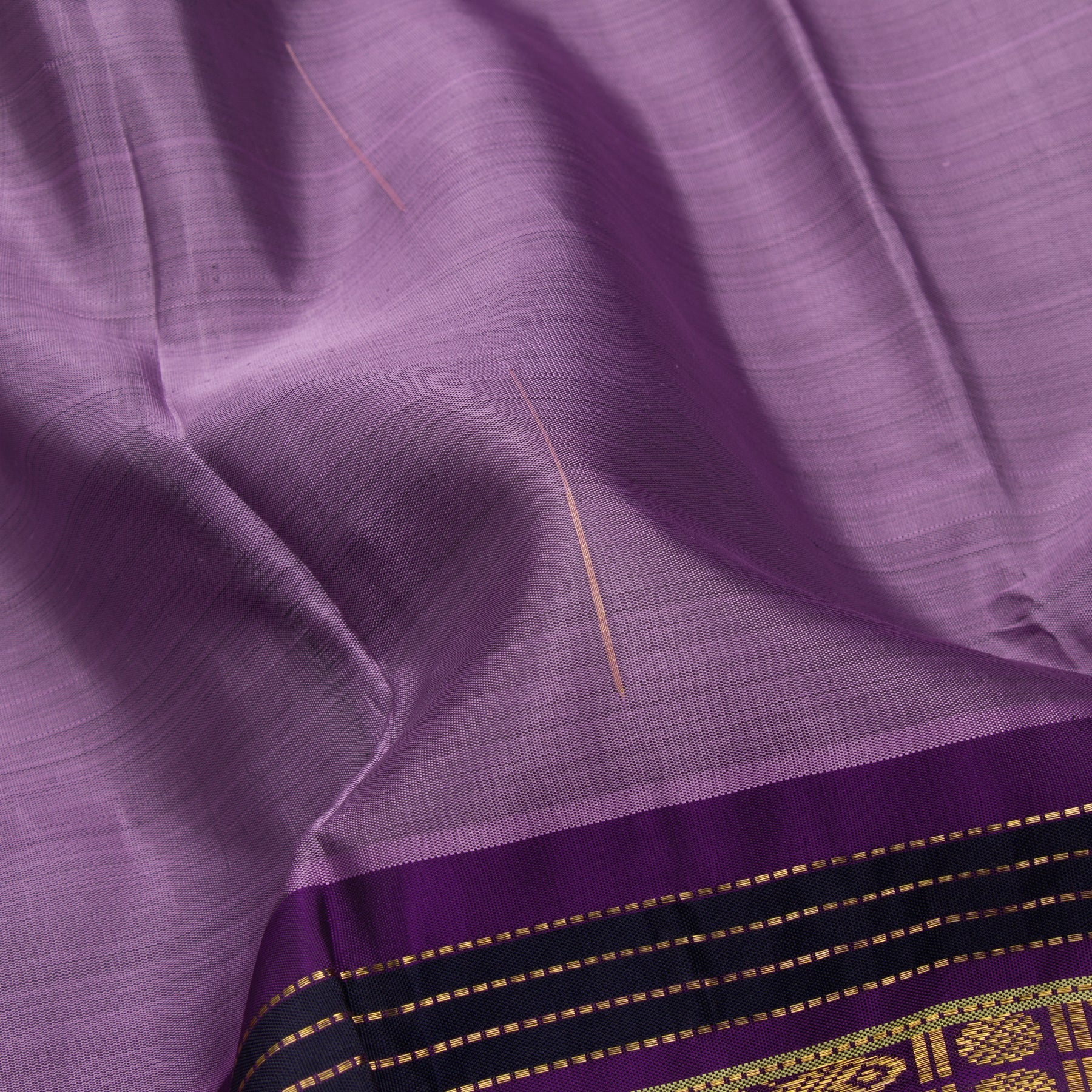 Kanakavalli Kanjivaram Silk Sari 23-040-HS001-10323 - Fabric View
