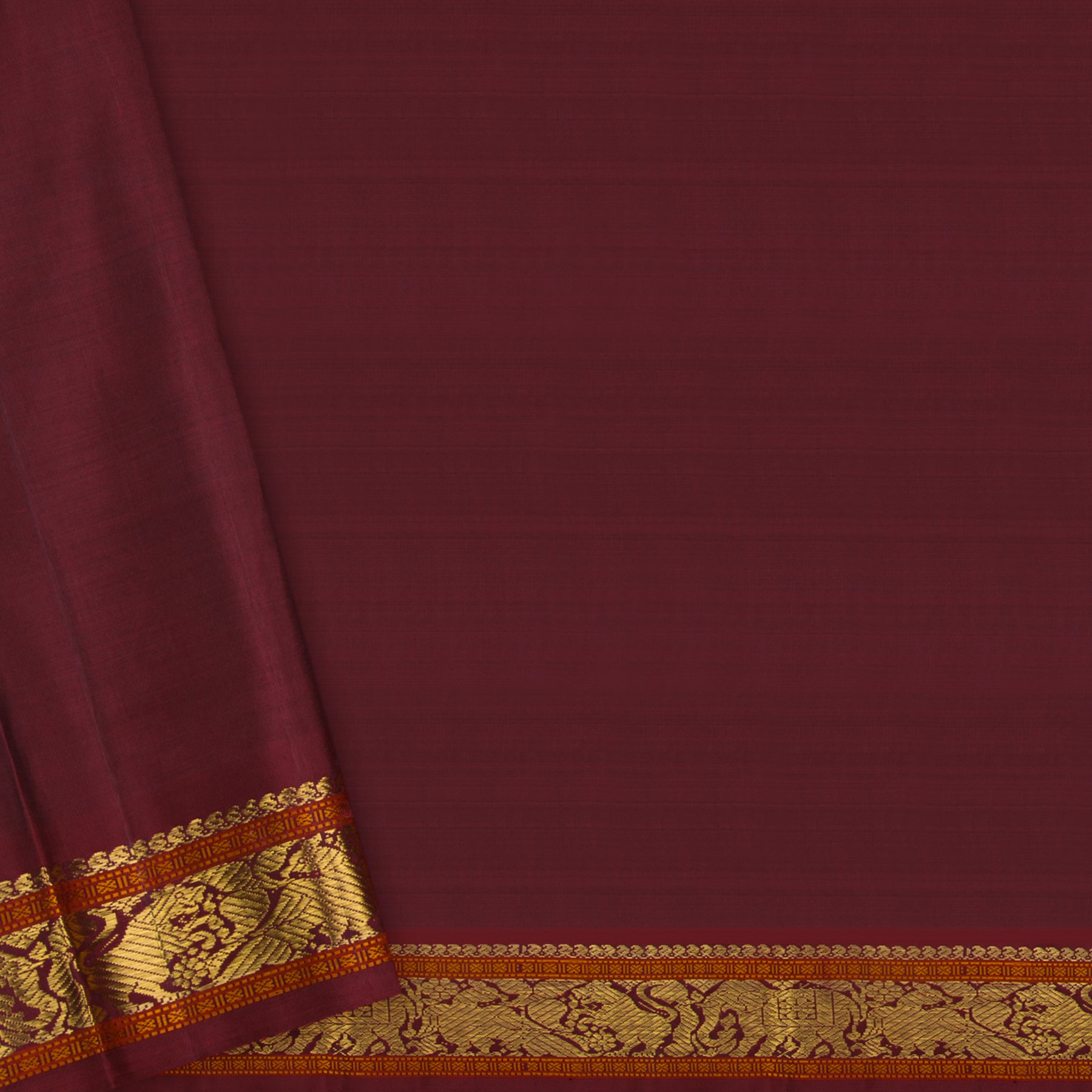 Kanakavalli Kanjivaram Silk Sari 23-040-HS001-10328 - Blouse View