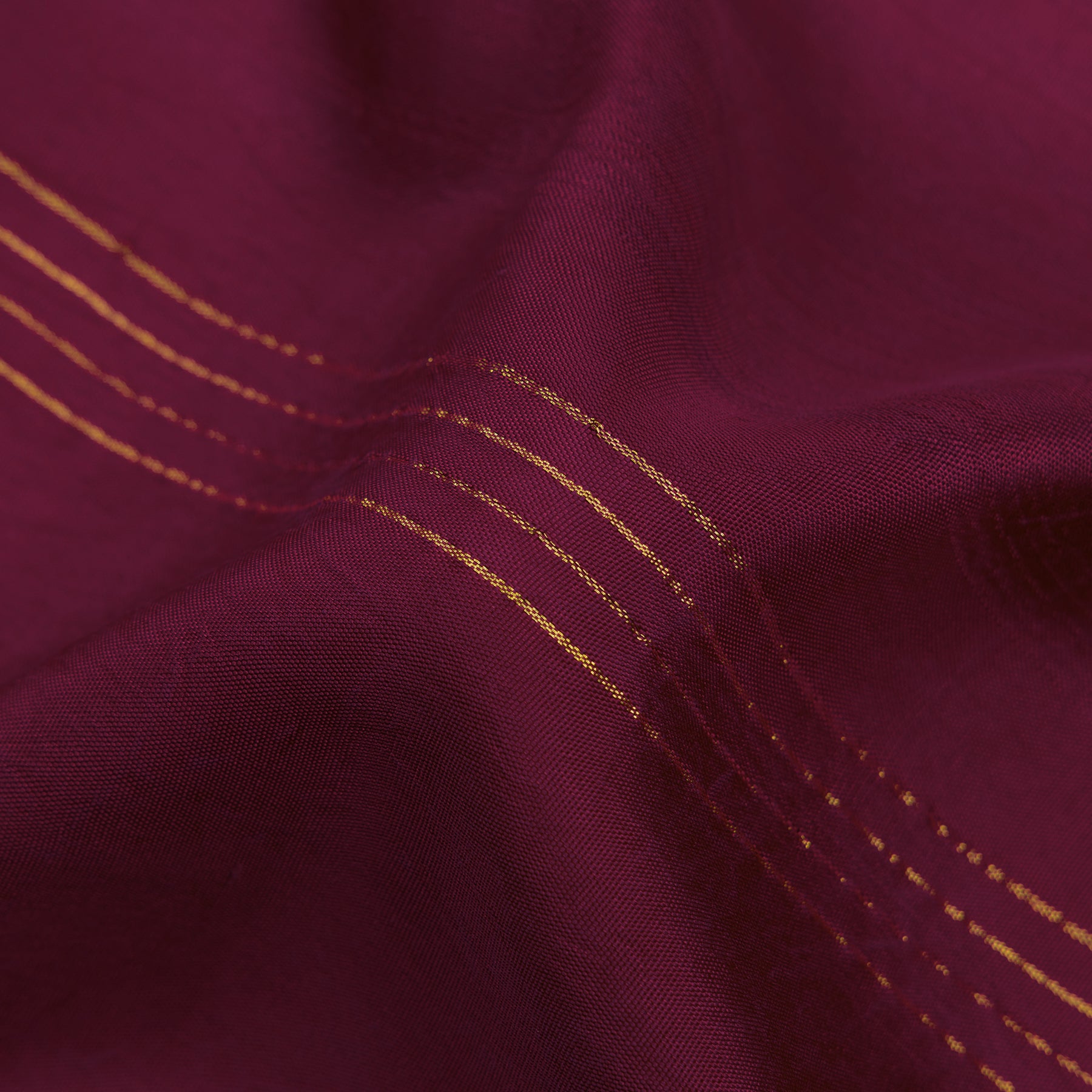 Kanakavalli Kanjivaram Silk Sari 23-040-HS001-11077 - Fabric View