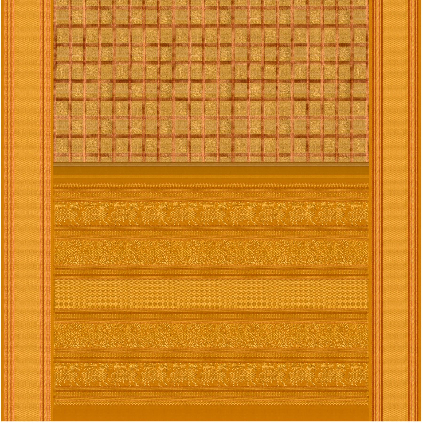 Kanakavalli Kanjivaram Silk Sari 23-040-HS001-11780 - Full View