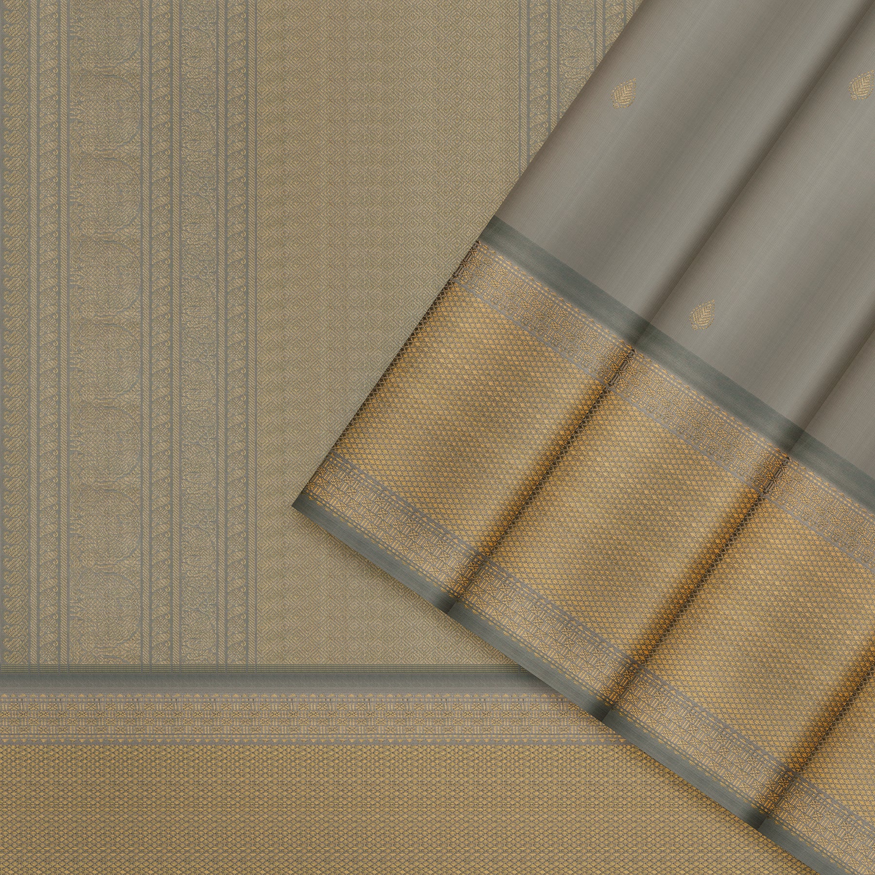 Kanakavalli Kanjivaram Silk Sari 23-040-HS001-12884 - Cover View