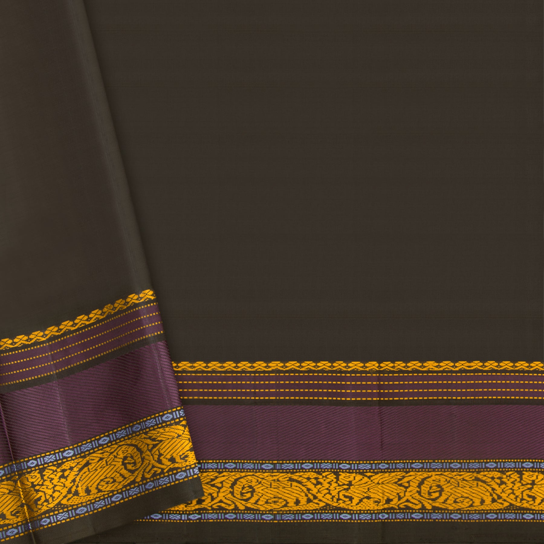 Kanakavalli Kanjivaram Silk Sari 23-040-HS001-13178 - Blouse View