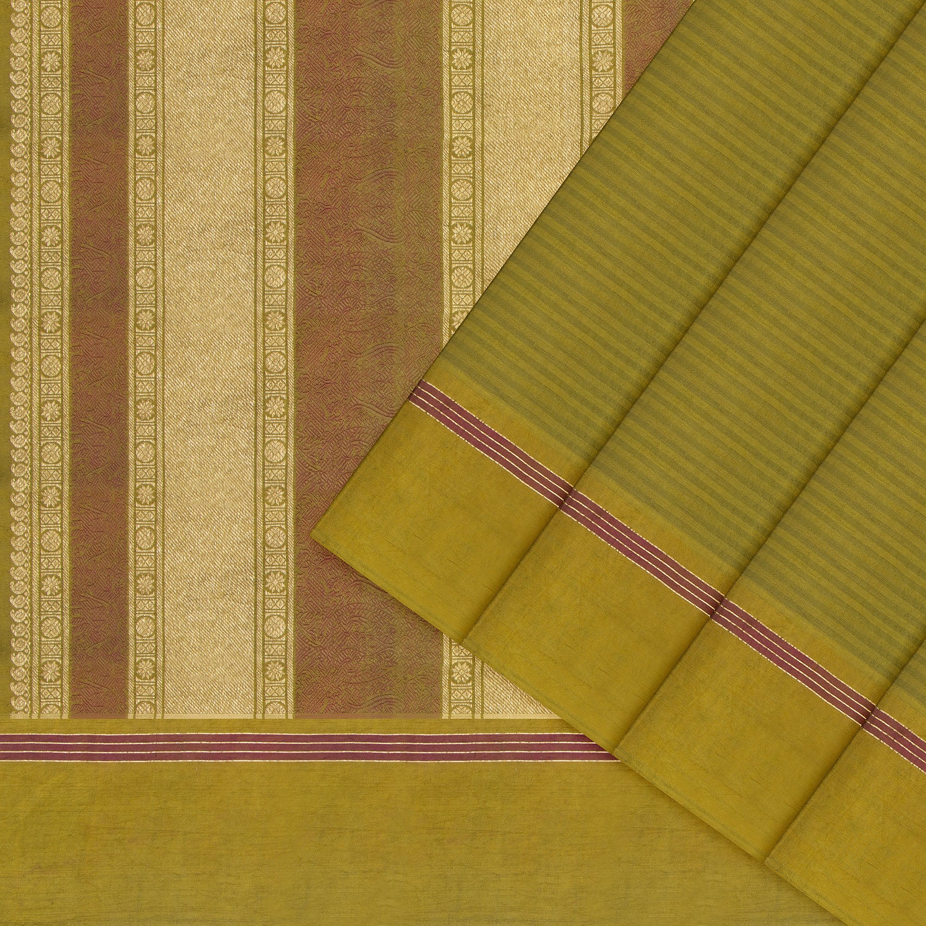 Kanakavalli Kanjivaram Silk Sari 23-040-HS001-14094 - Cover View