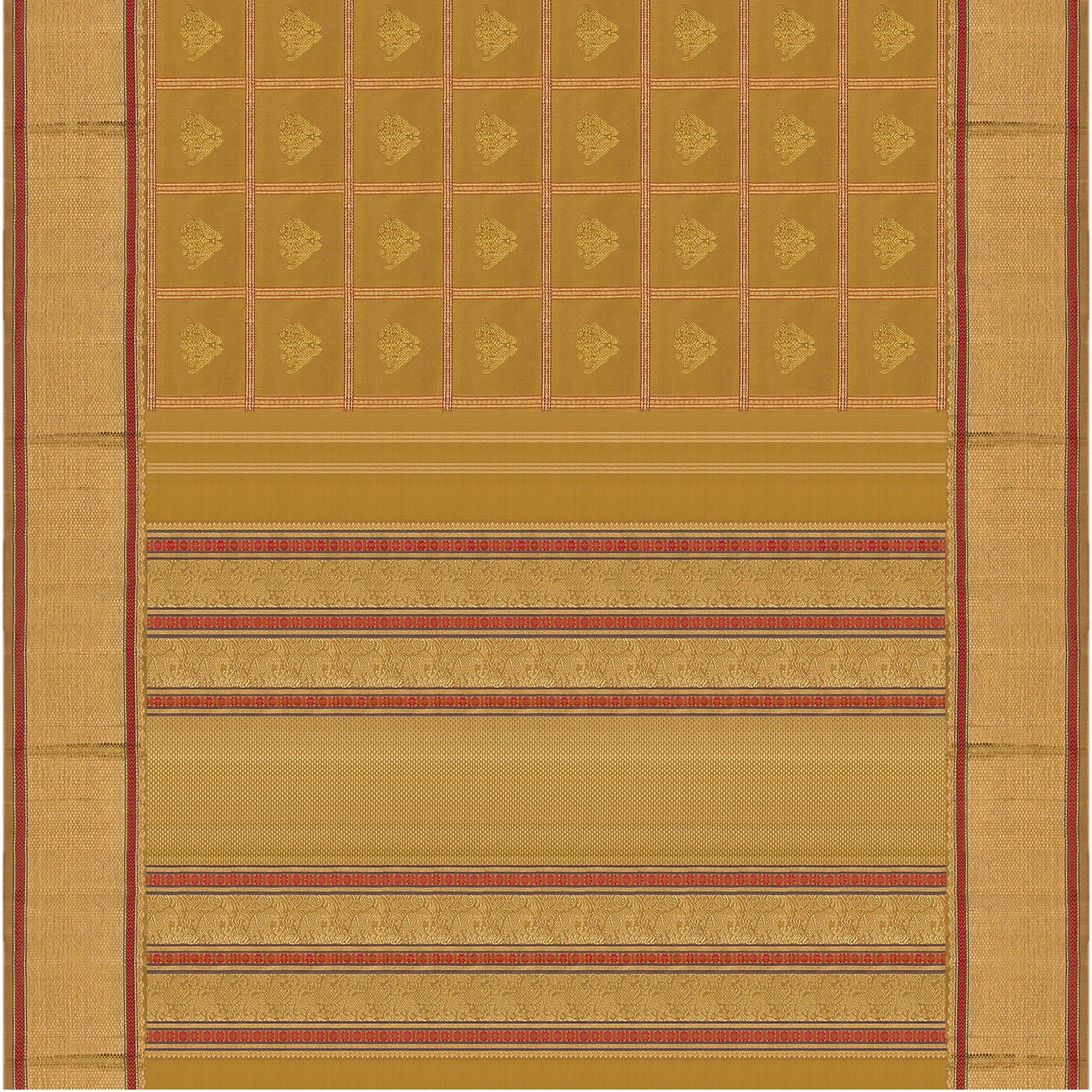 Kanakavalli Kanjivaram Silk Sari 23-040-HS001-14119 - Full View