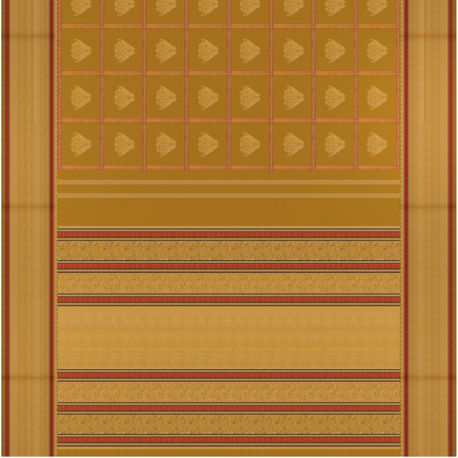 Kanakavalli Kanjivaram Silk Sari 23-040-HS001-14119 - Full View