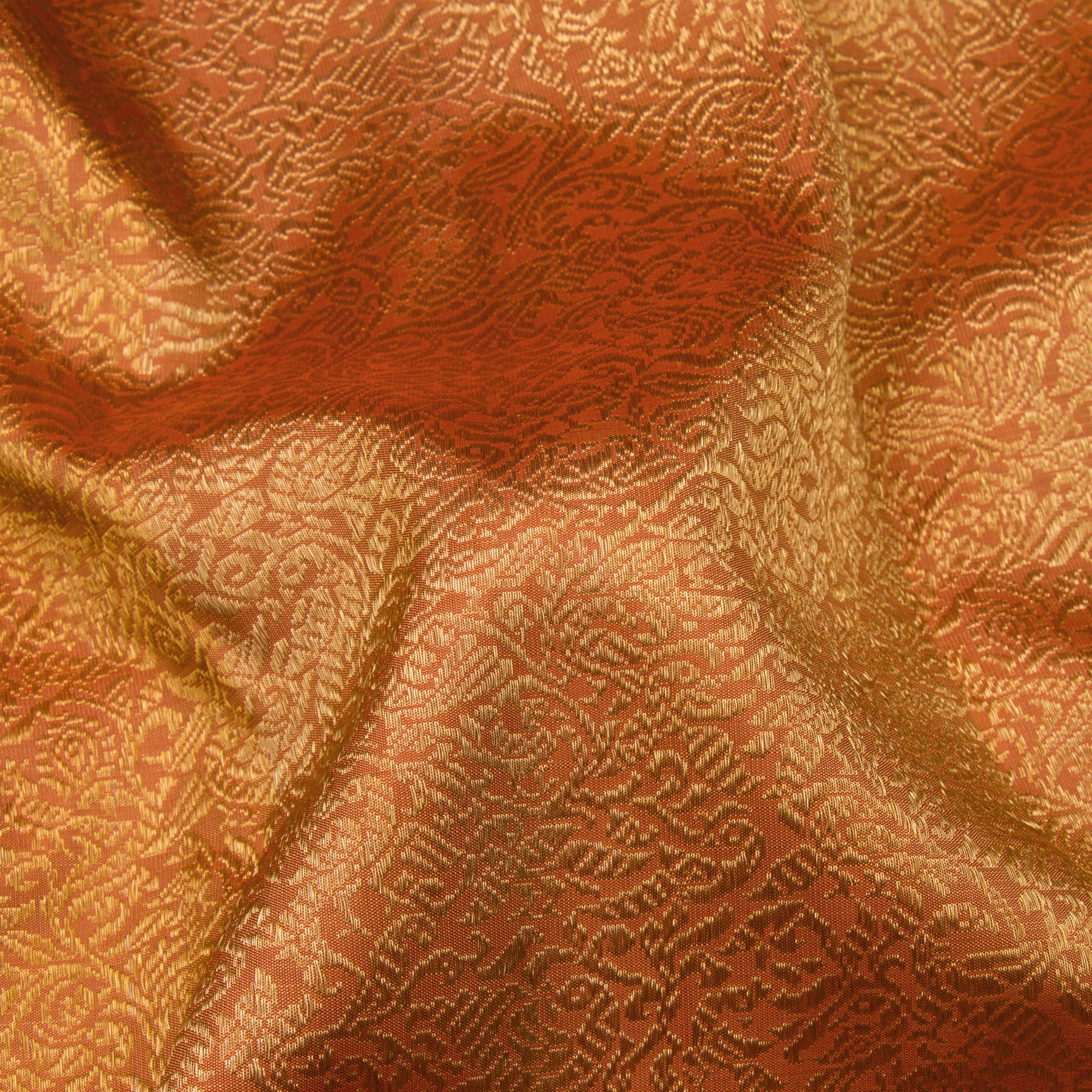 Kanakavalli Kanjivaram Silk Sari 23-040-HS001-14526 - Fabric View