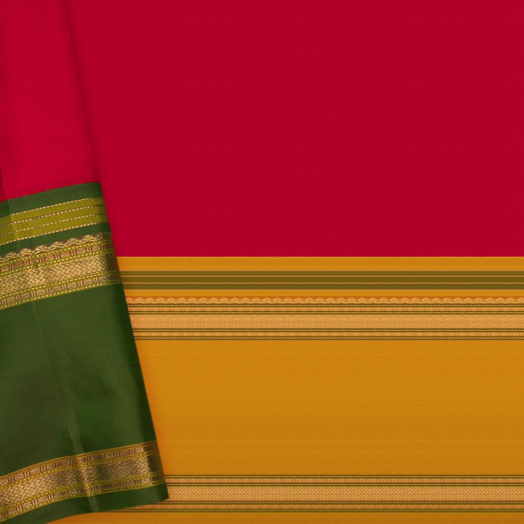 Kanakavalli Kanjivaram Silk Sari 23-040-HS001-14532 - Blouse View