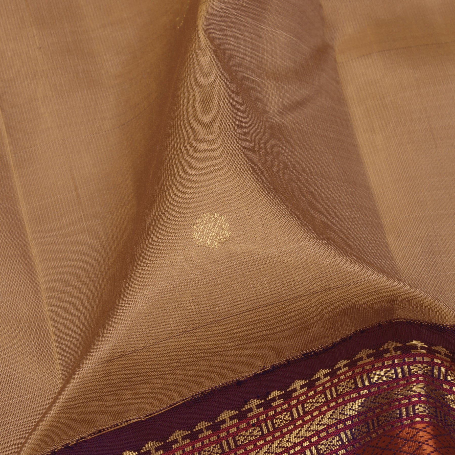 Kanakavalli Kanjivaram Silk Sari 23-040-HS001-14553 - Fabric View