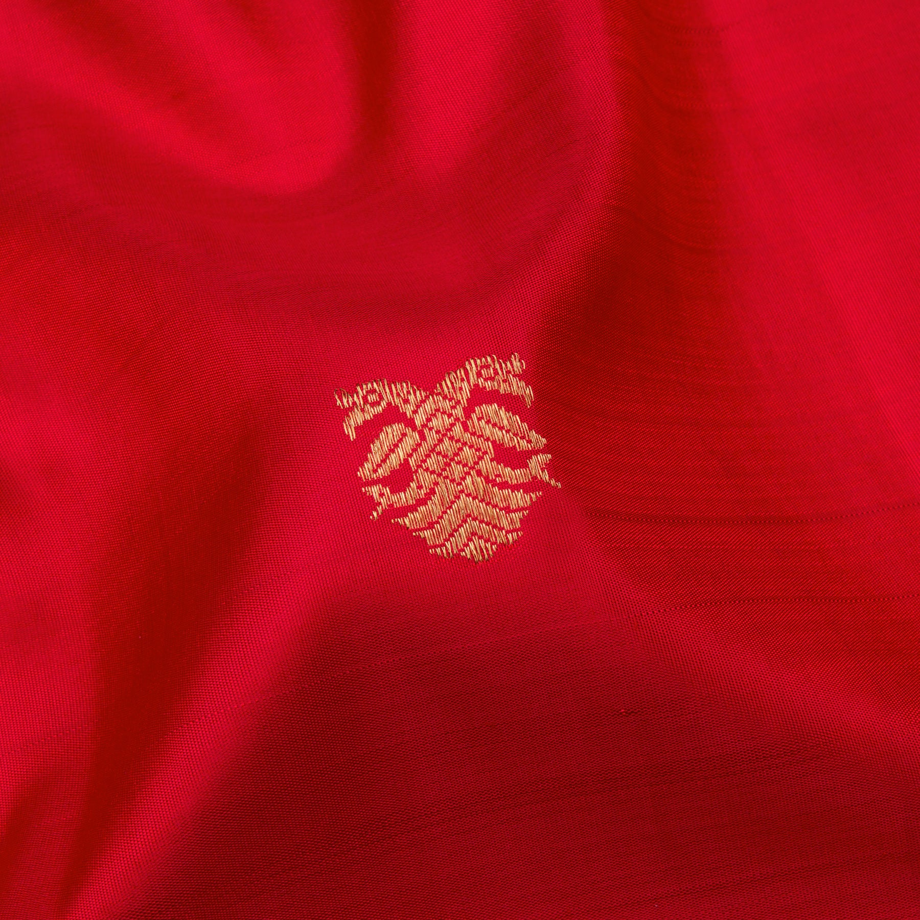 Kanakavalli Kanjivaram Silk Sari 23-041-HS001-00885 - Fabric View