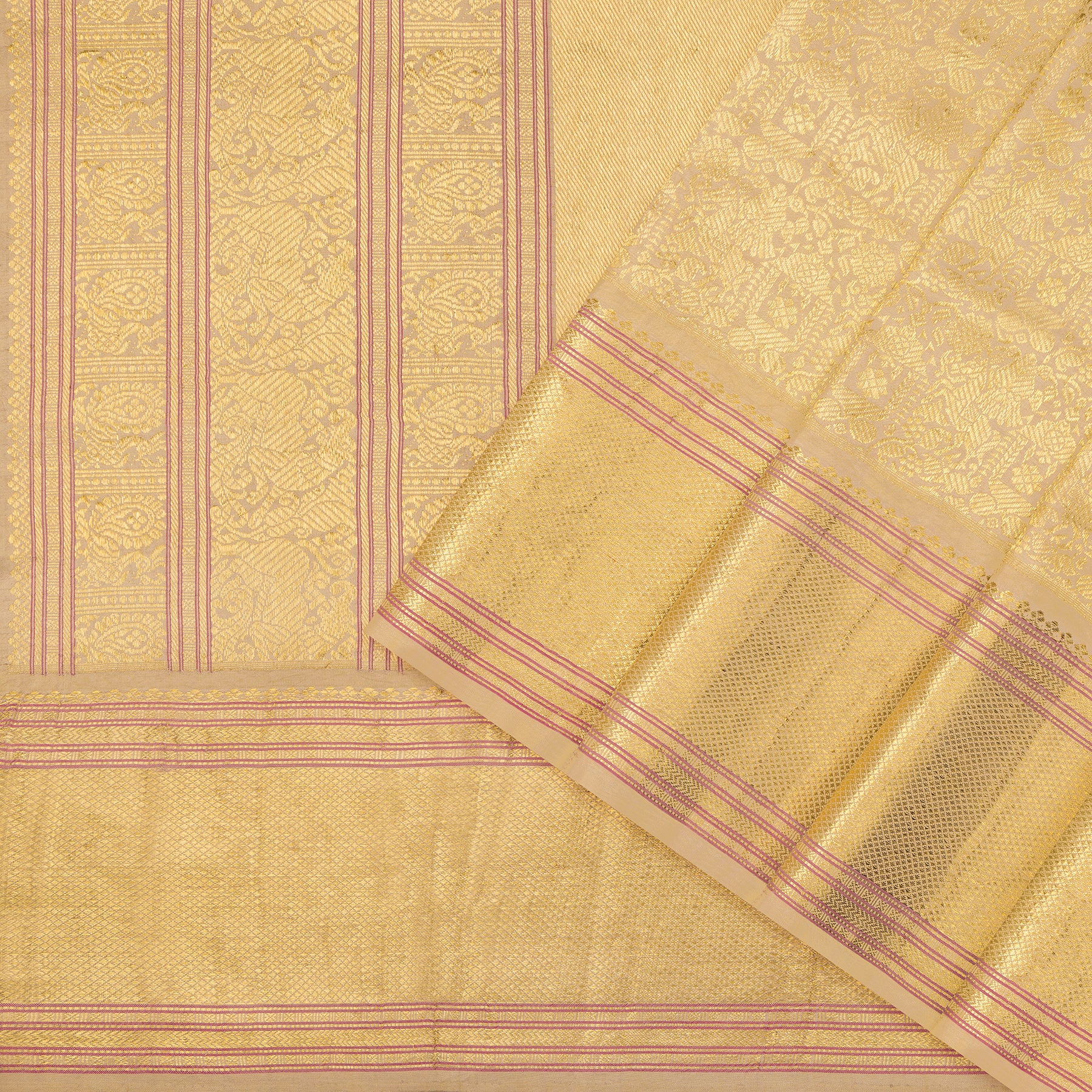 Kanakavalli Kanjivaram Silk Sari 23-041-HS001-01891 - Cover View