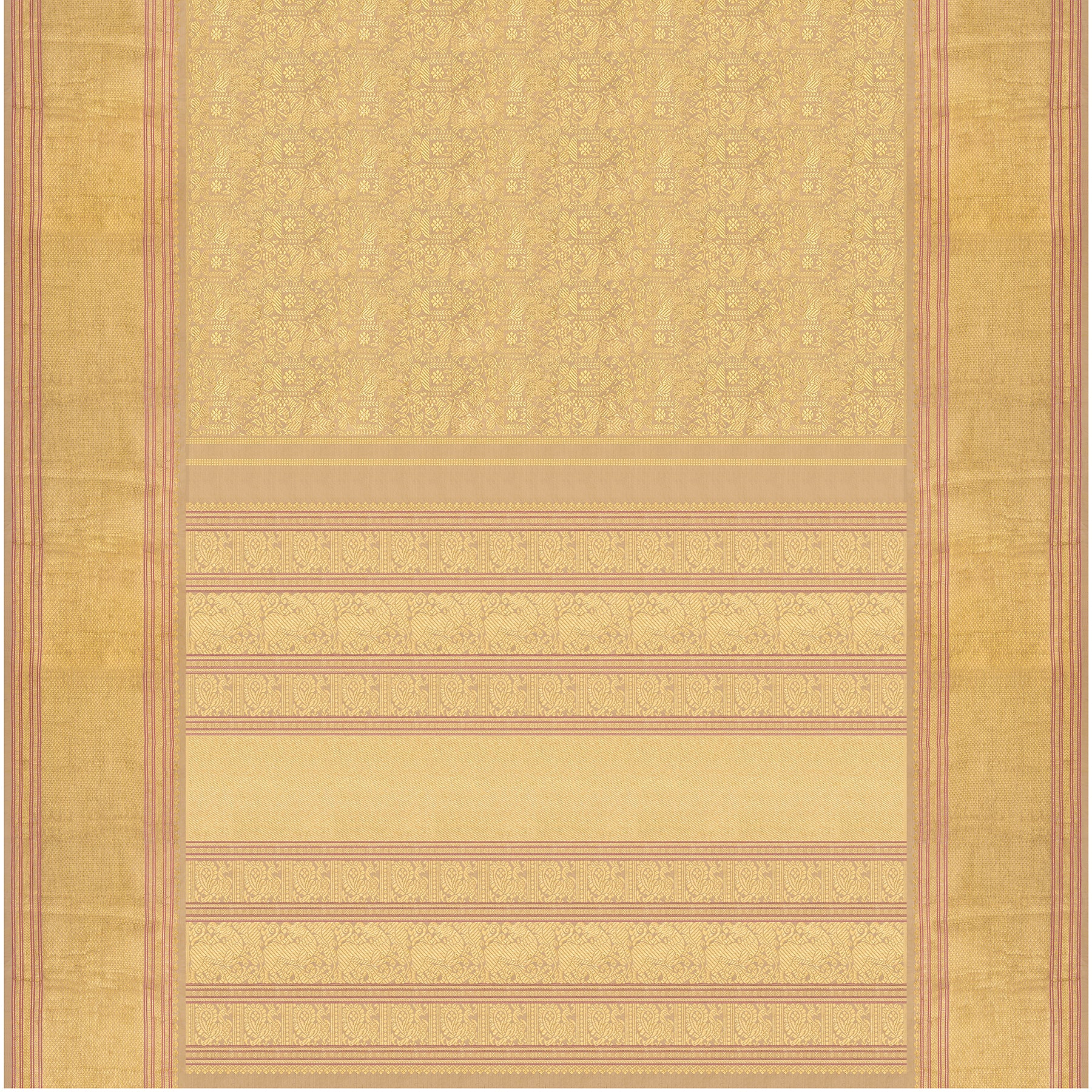 Kanakavalli Kanjivaram Silk Sari 23-041-HS001-01891 - Full View