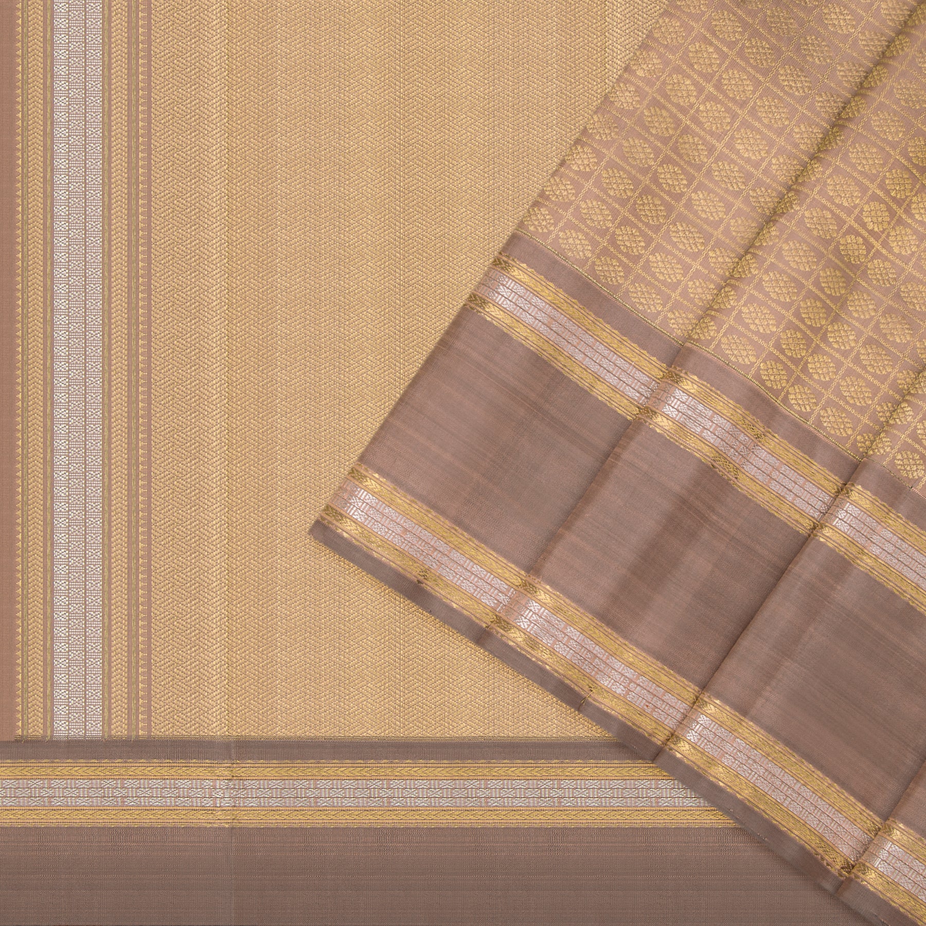 Kanakavalli Kanjivaram Silk Sari 23-041-HS001-04572 - Cover View