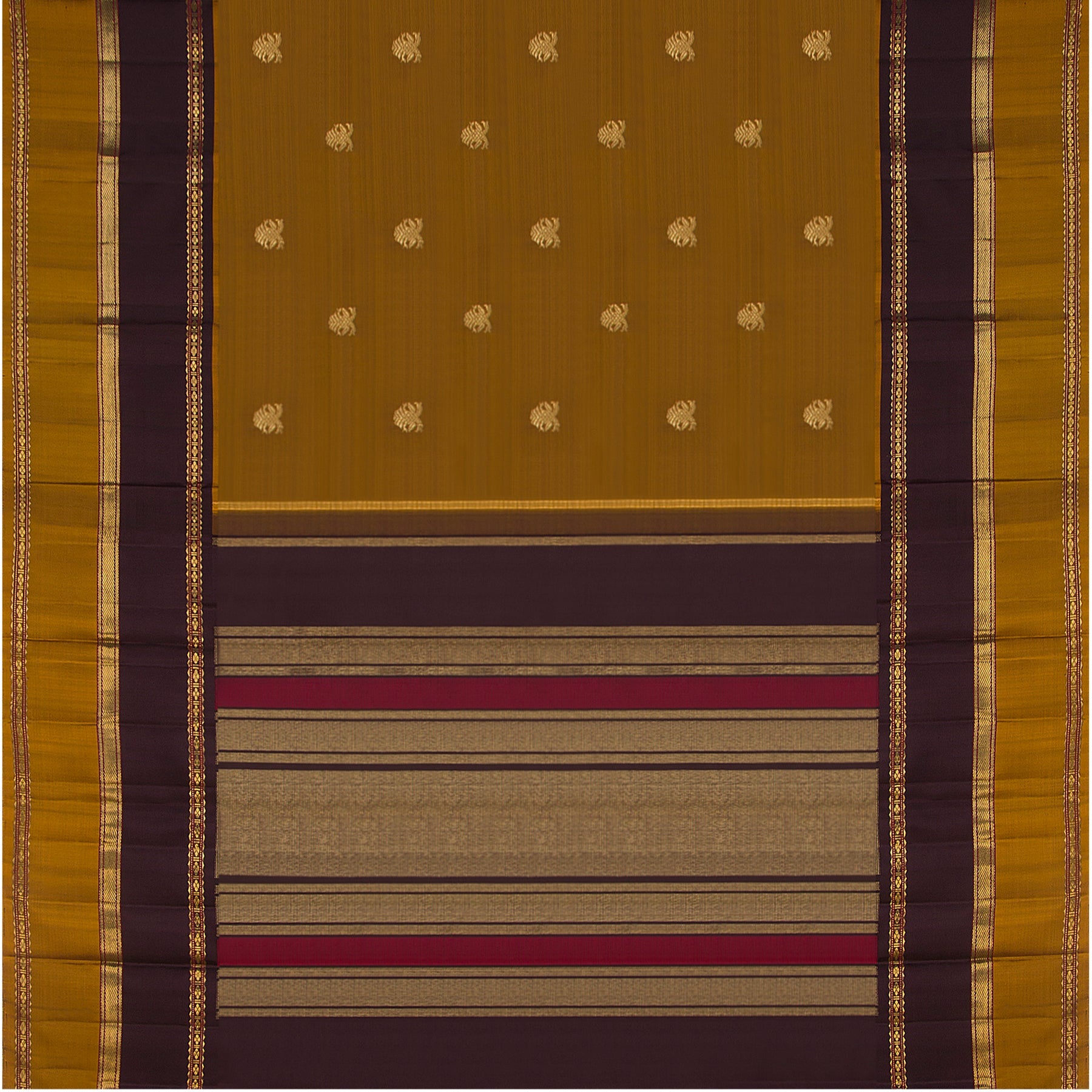 Kanakavalli Kanjivaram Silk Sari 23-041-HS001-06202 - Full View