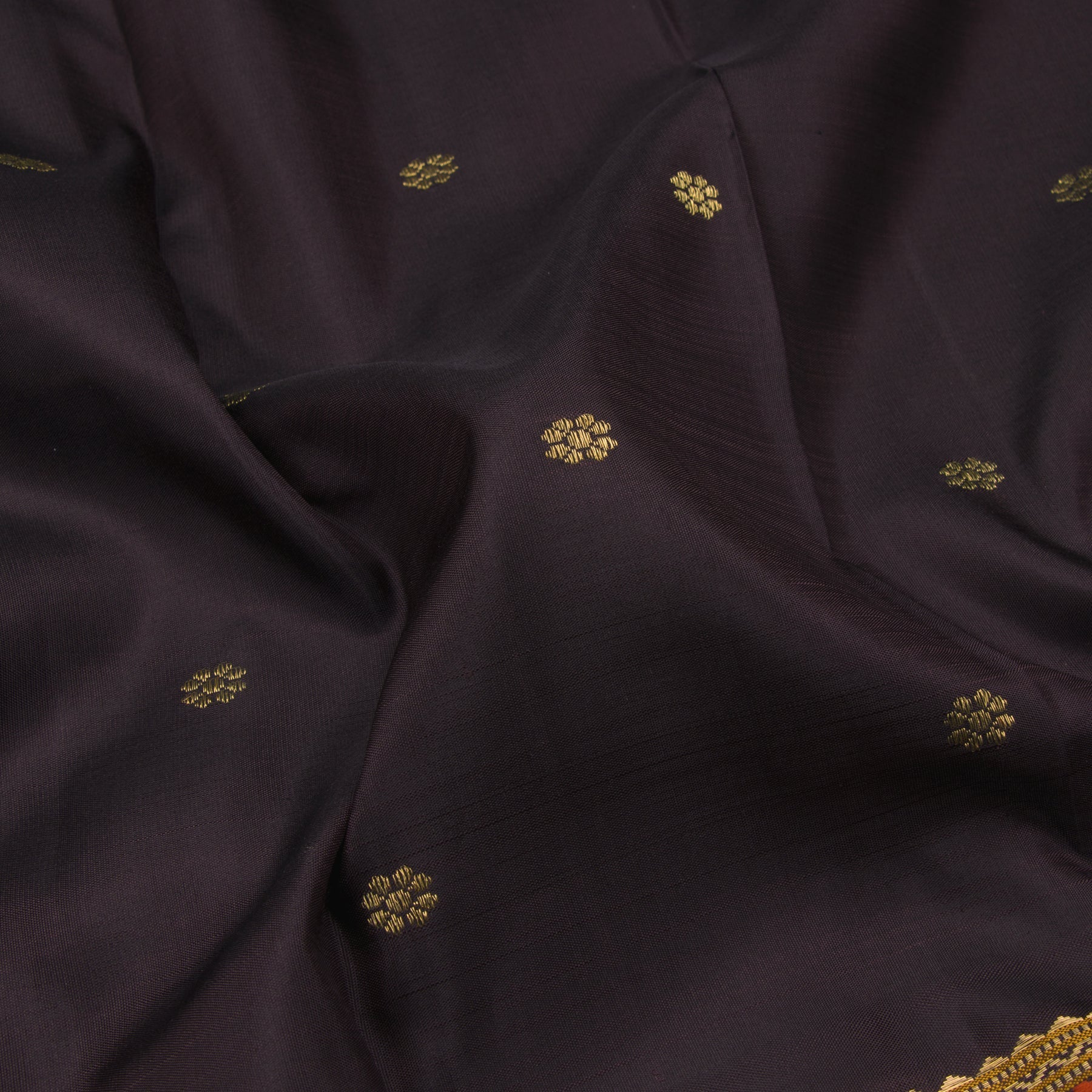 Kanakavalli Kanjivaram Silk Sari 23-041-HS001-06213 - Fabric View
