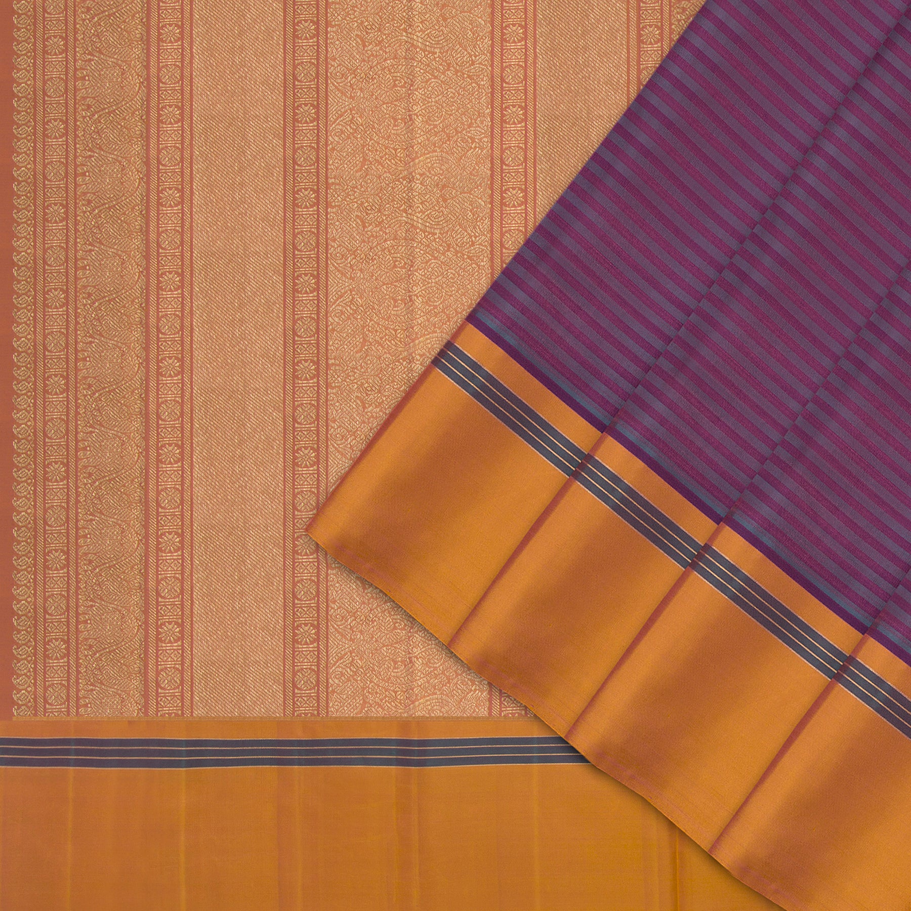 Kanakavalli Kanjivaram Silk Sari 23-041-HS001-06214 - Cover View