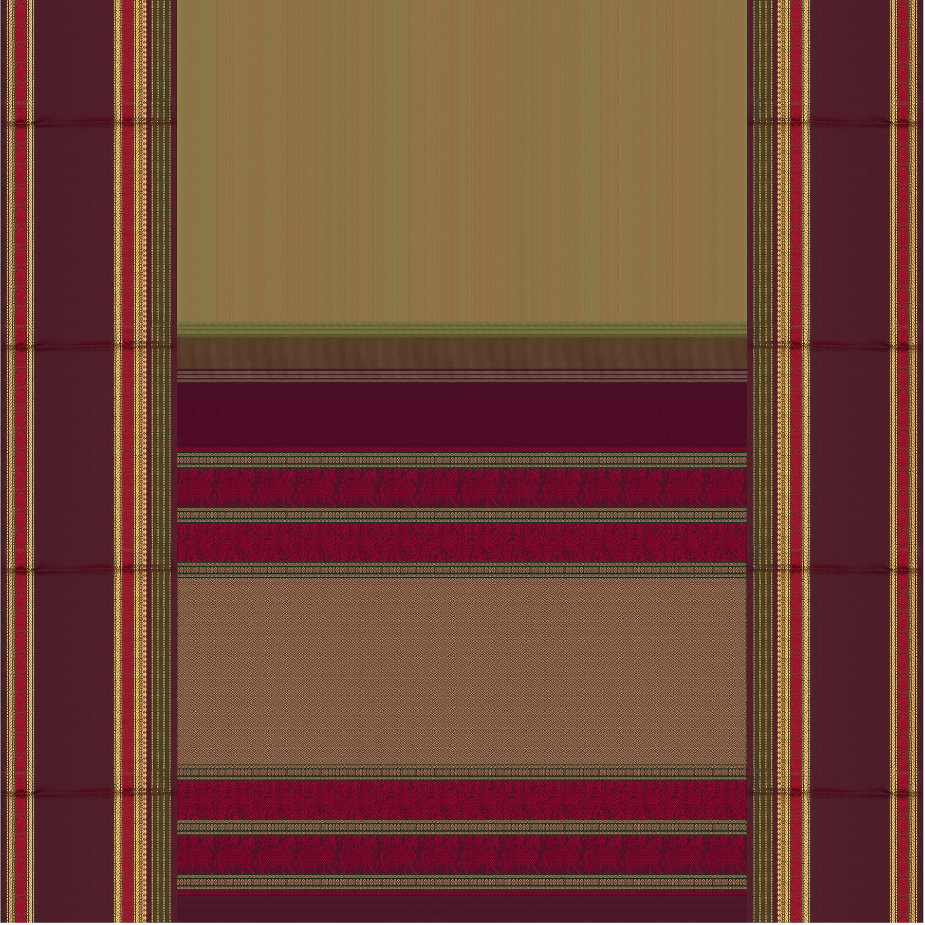 Kanakavalli Kanjivaram Silk Sari 23-041-HS001-09246 - Full View
