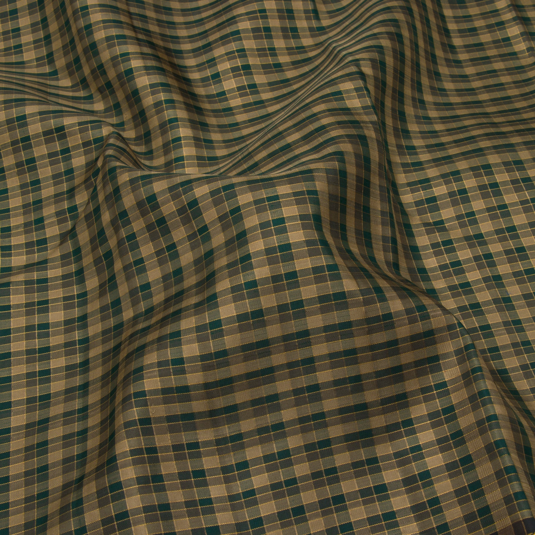 Kanakavalli Kanjivaram Silk Sari 23-041-HS001-10284 - Fabric View
