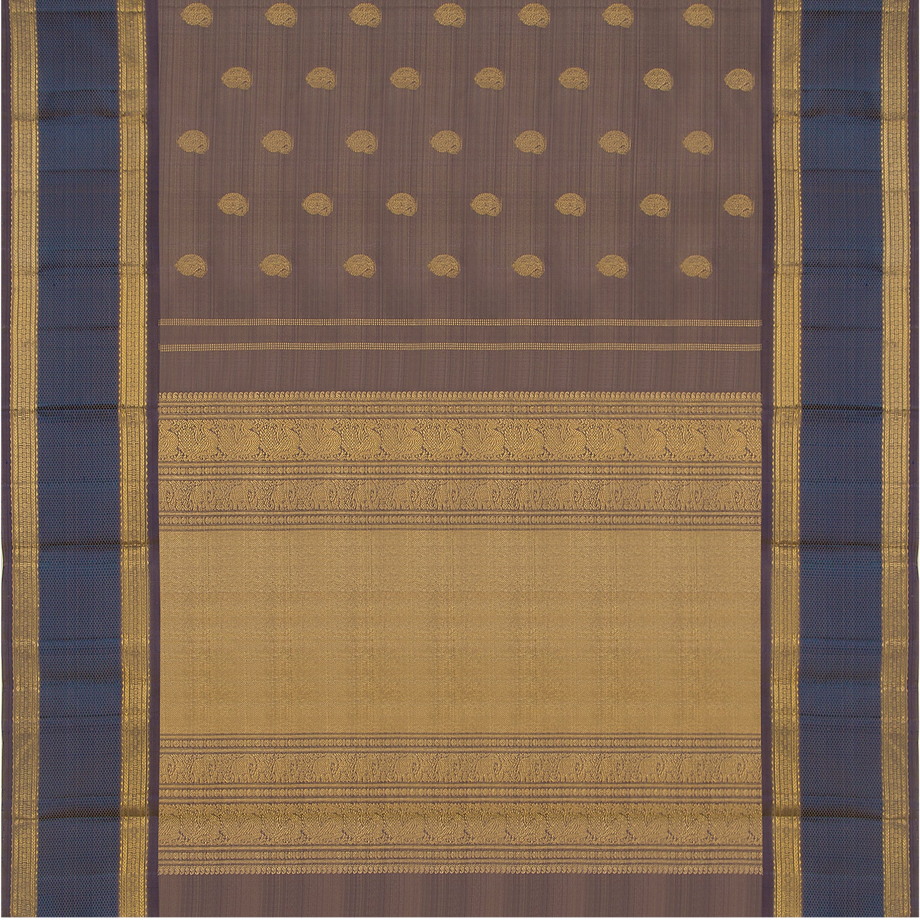 Kanakavalli Kanjivaram Silk Sari 23-041-HS001-10293 - Full View