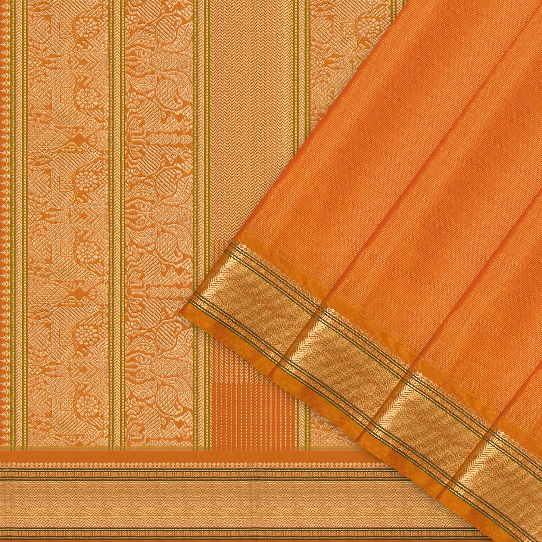 Kanakavalli Kanjivaram Silk Sari 23-041-HS001-11068 - Cover View