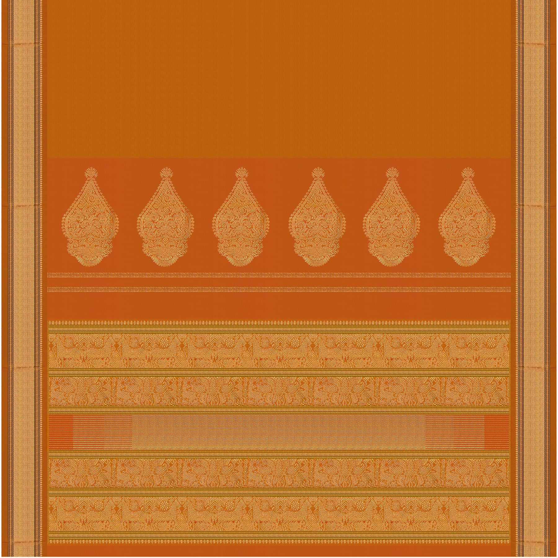 Kanakavalli Kanjivaram Silk Sari 23-041-HS001-11068 - Full View