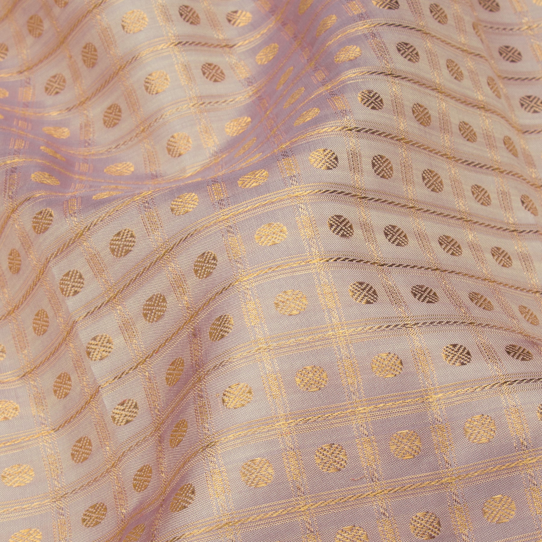 Kanakavalli Kanjivaram Silk Sari 23-041-HS001-11575 - Fabric View